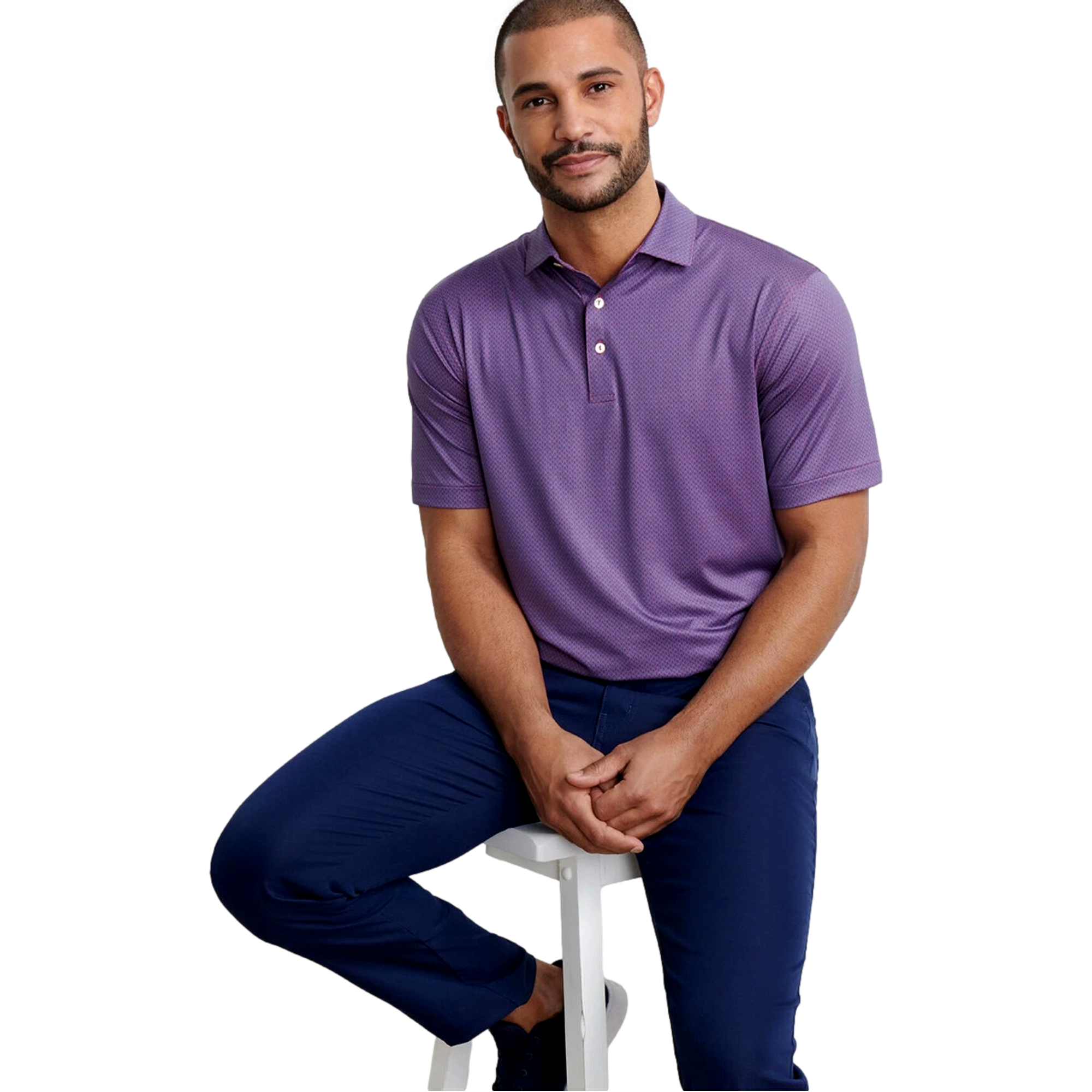 Abbott Performance Men's Short Sleeve Golf Polo Shirt