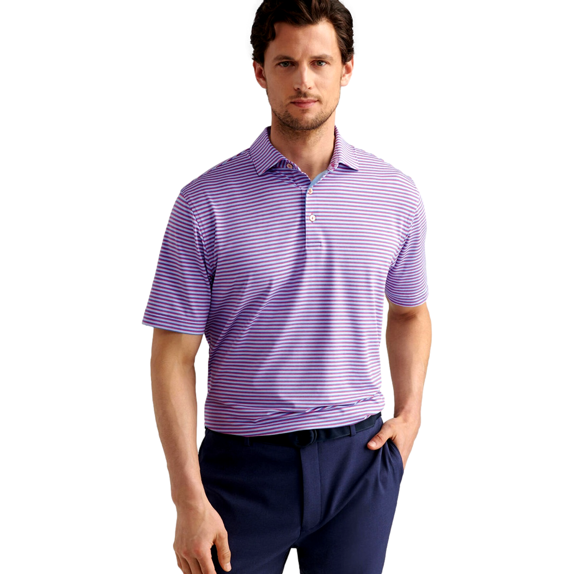 Lenway Performance Men's Short Sleeve Golf Polo Shirt