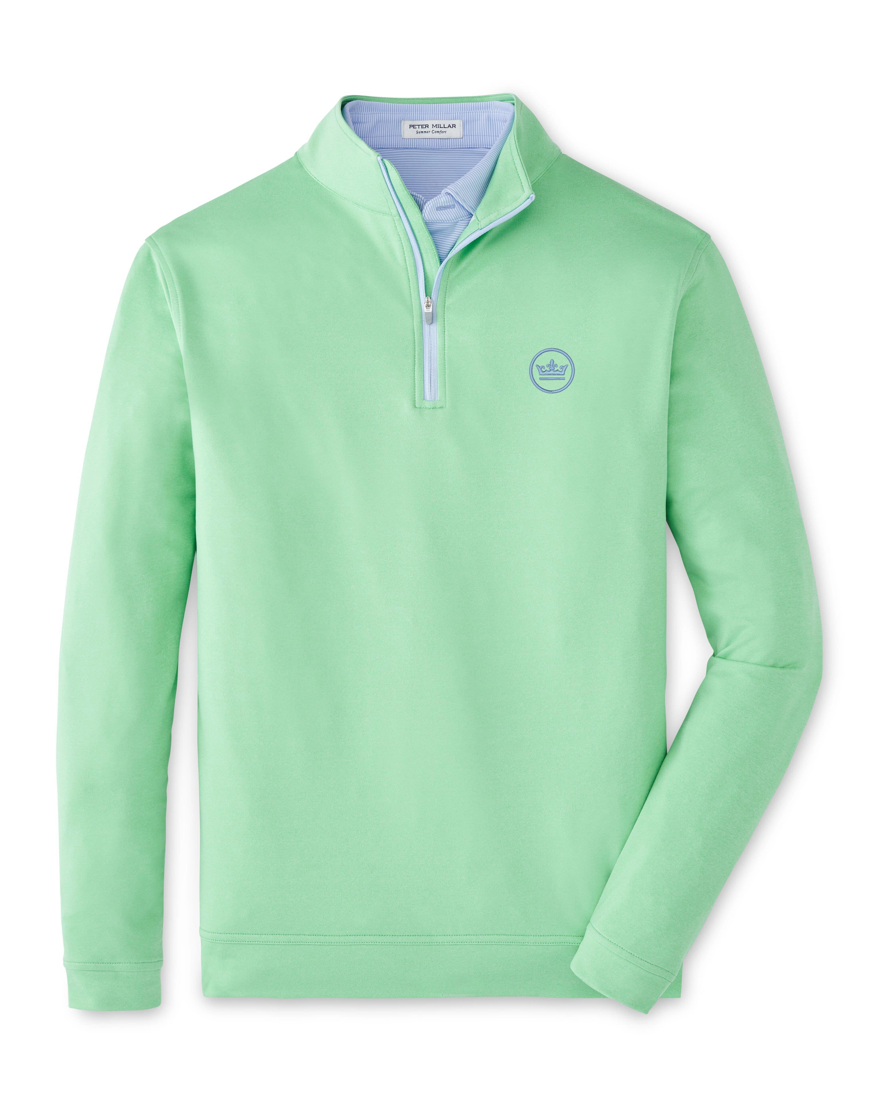 Perth Melange Men's Golf Quarter Zip