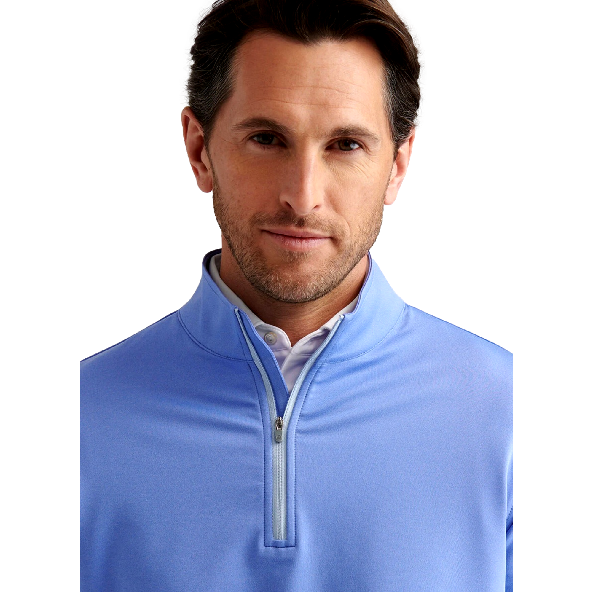 Perth Melange Men's Golf Quarter Zip