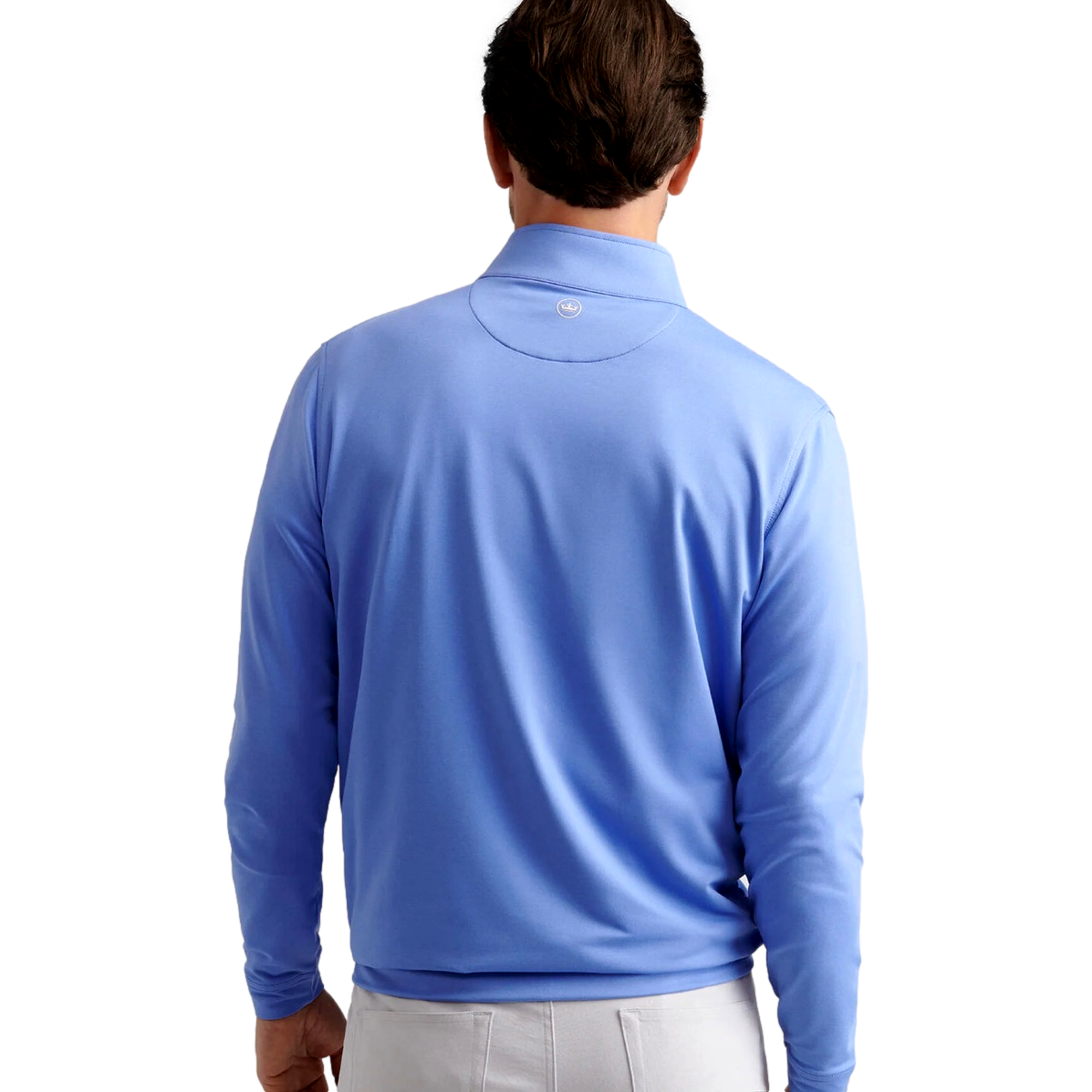 Perth Melange Men's Golf Quarter Zip