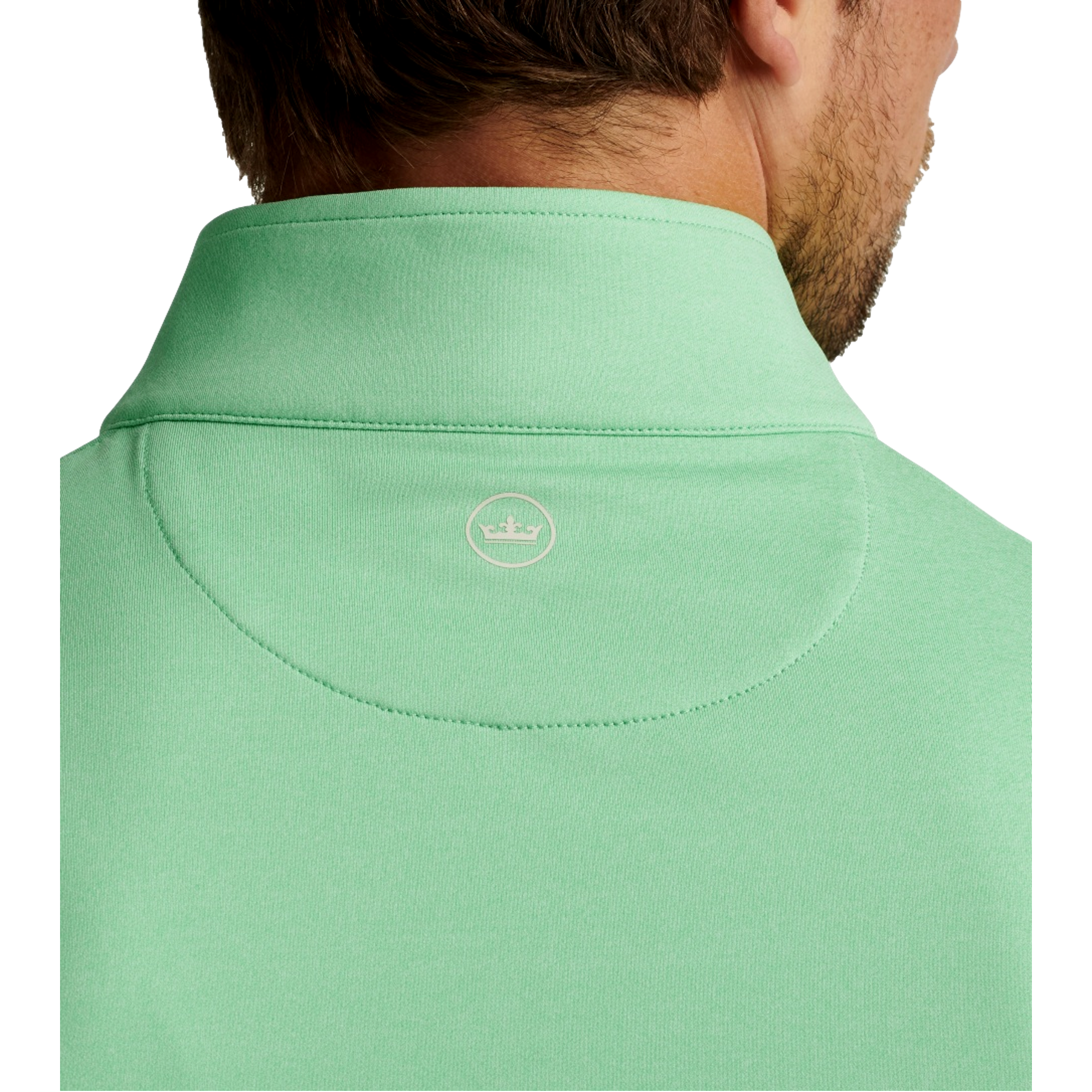 Perth Melange Men's Golf Quarter Zip