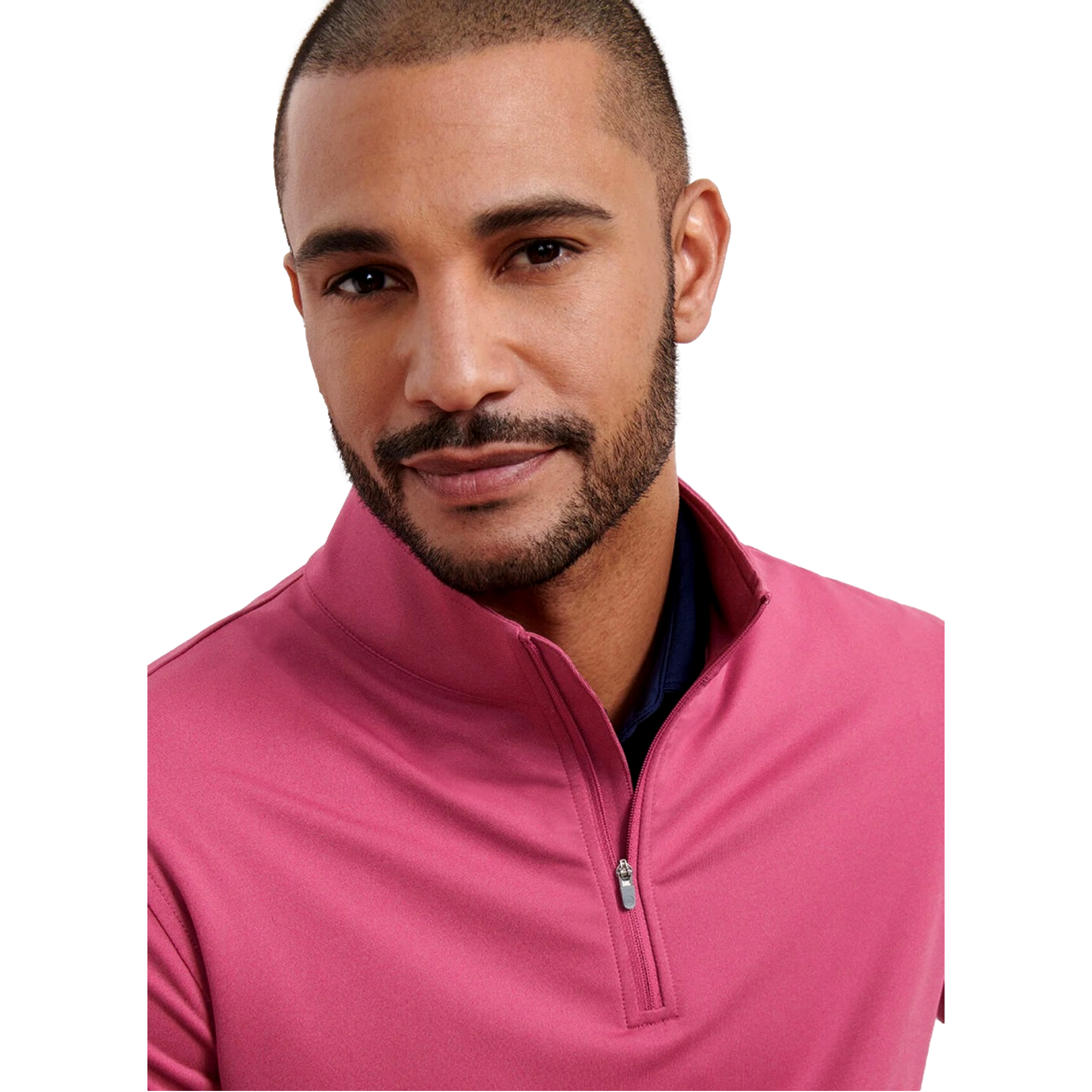 Perth Melange Men's Golf Quarter Zip