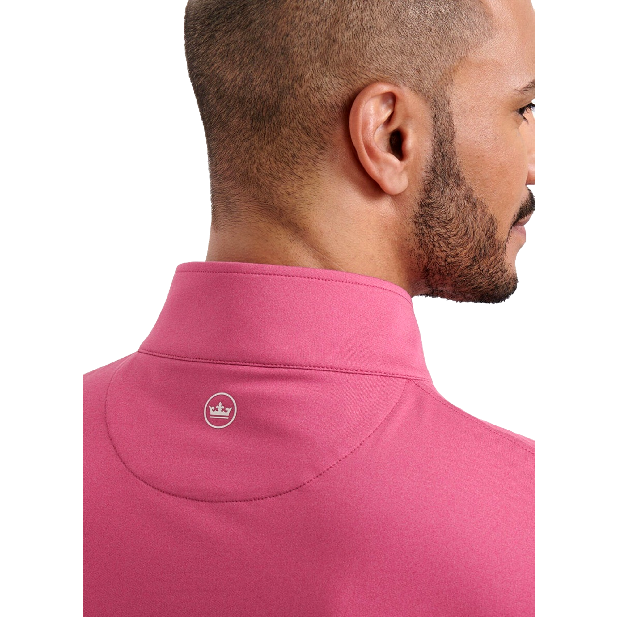 Perth Melange Men's Golf Quarter Zip