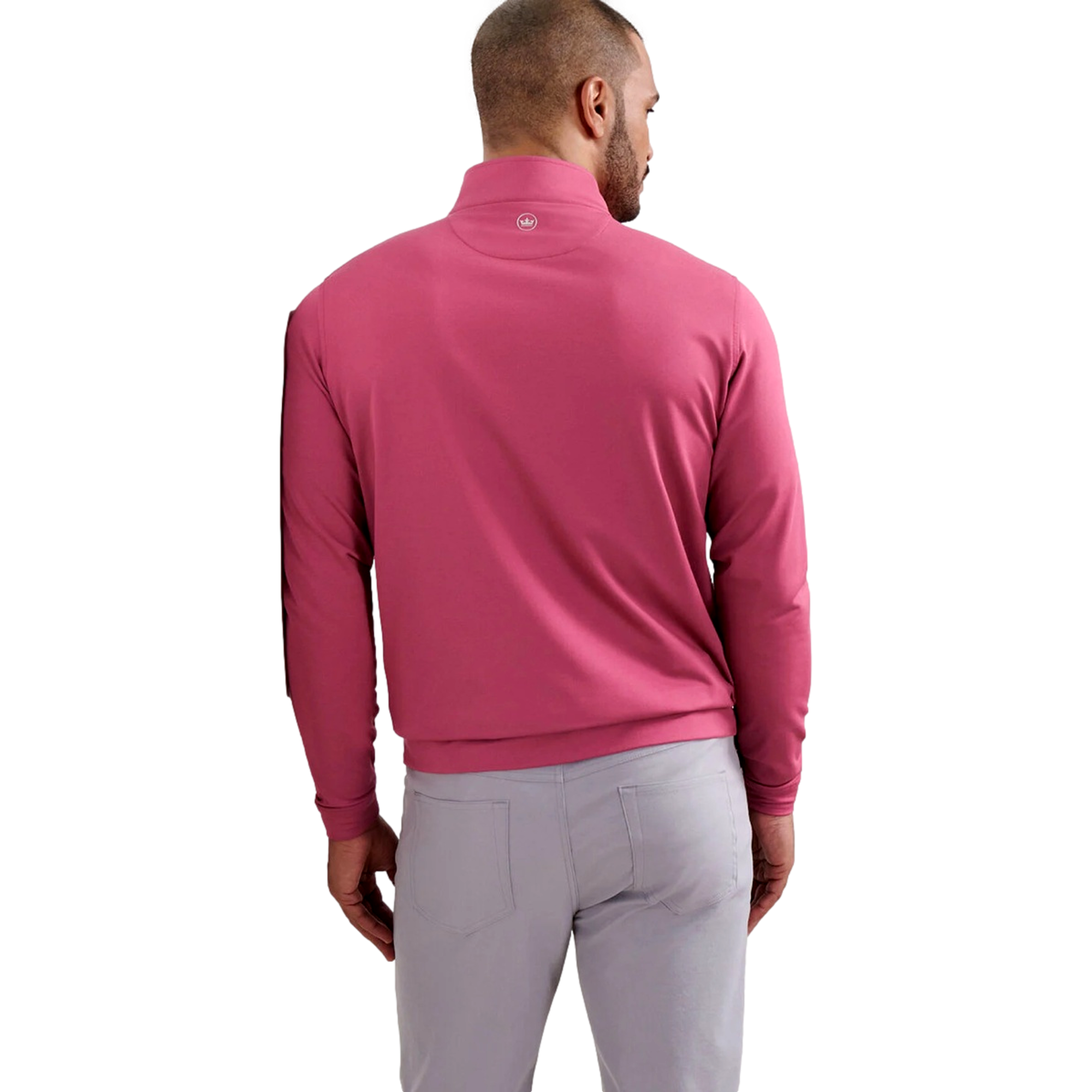 Perth Melange Men's Golf Quarter Zip
