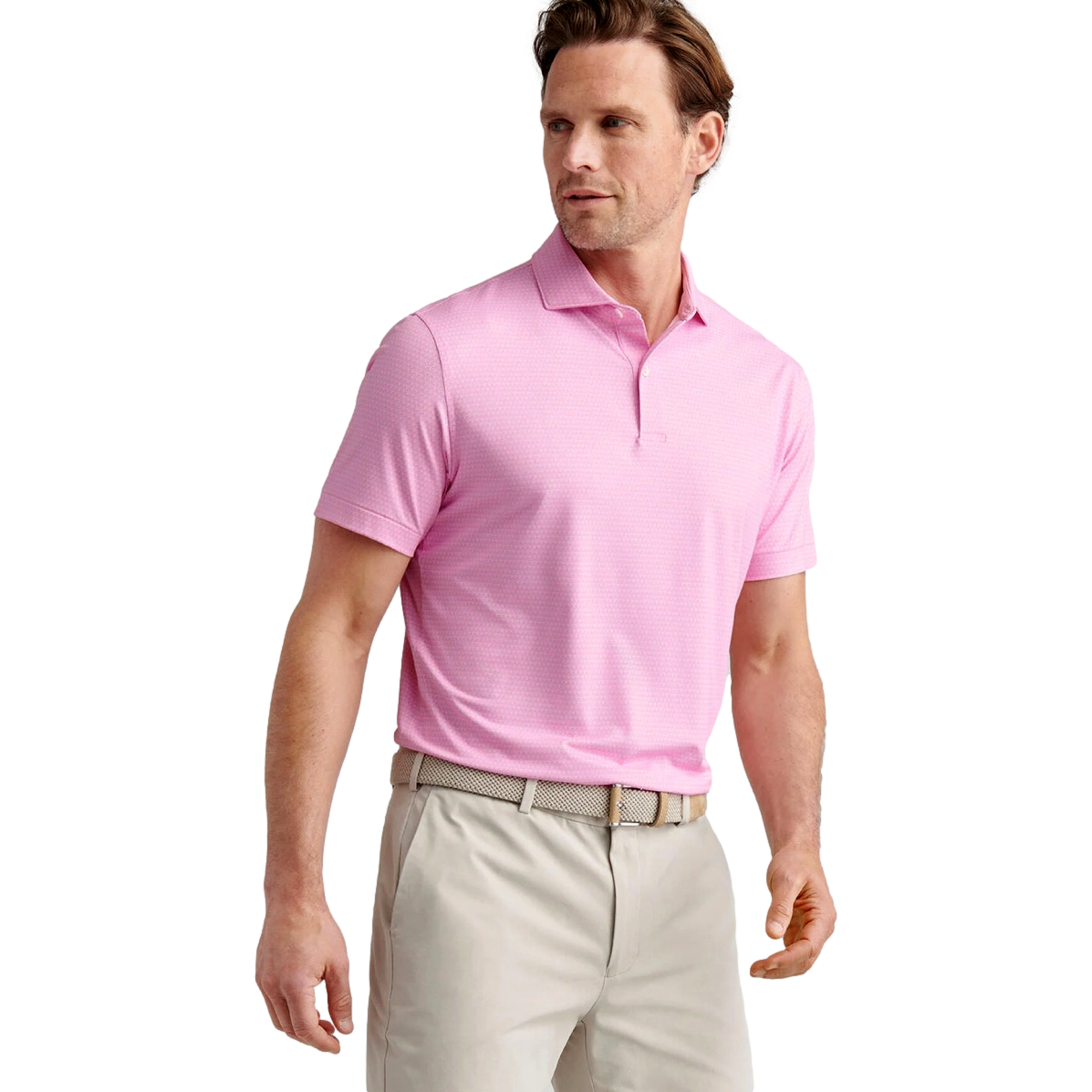 Jukebox Performance Men's Short Sleeve Golf Polo Shirt