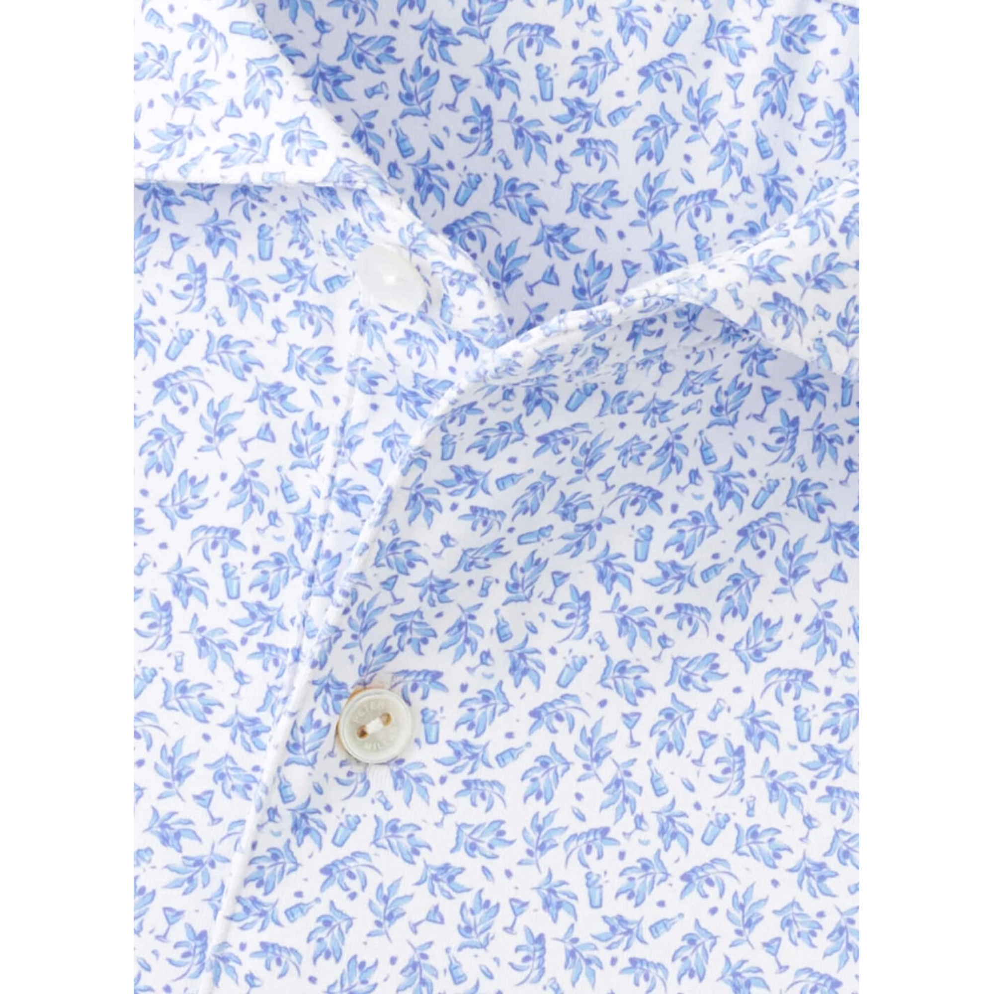 Olive Grove Performance Men's Short Sleeve Golf Polo Shirt