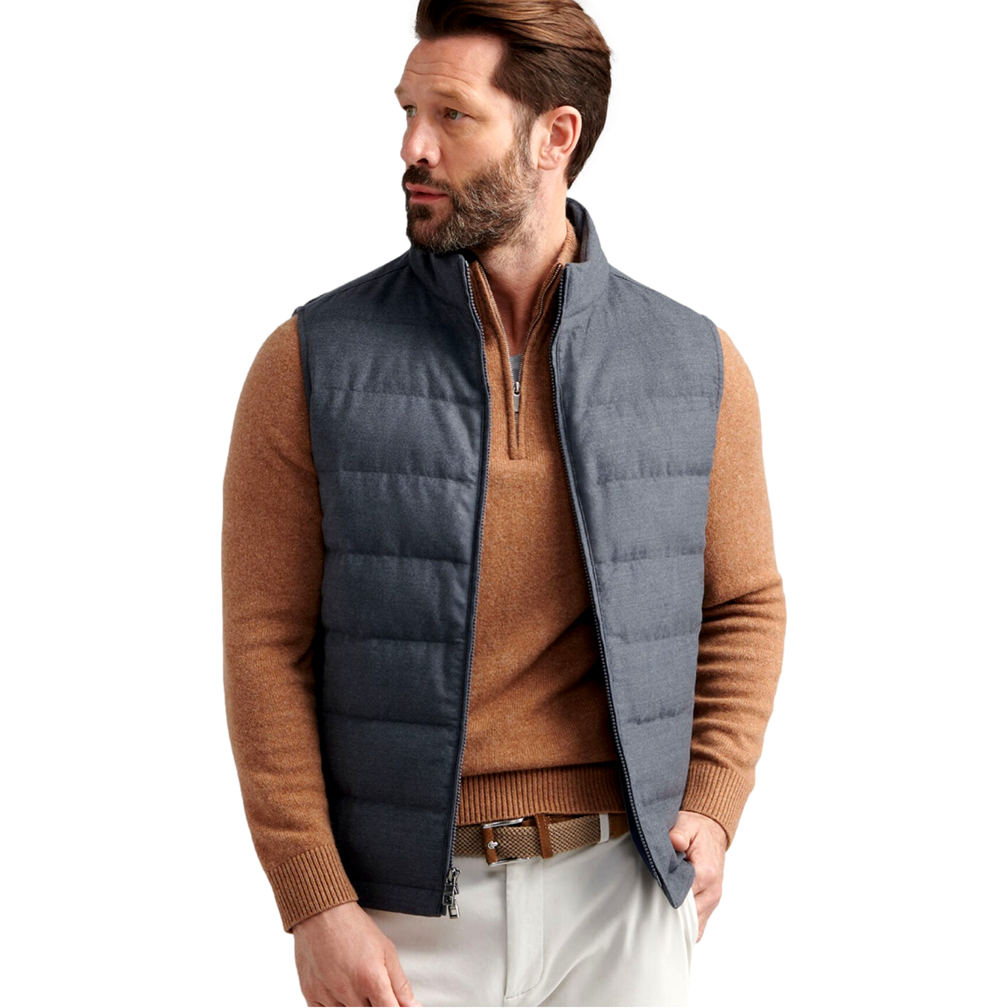 Davos Flannel Men's Golf Vest