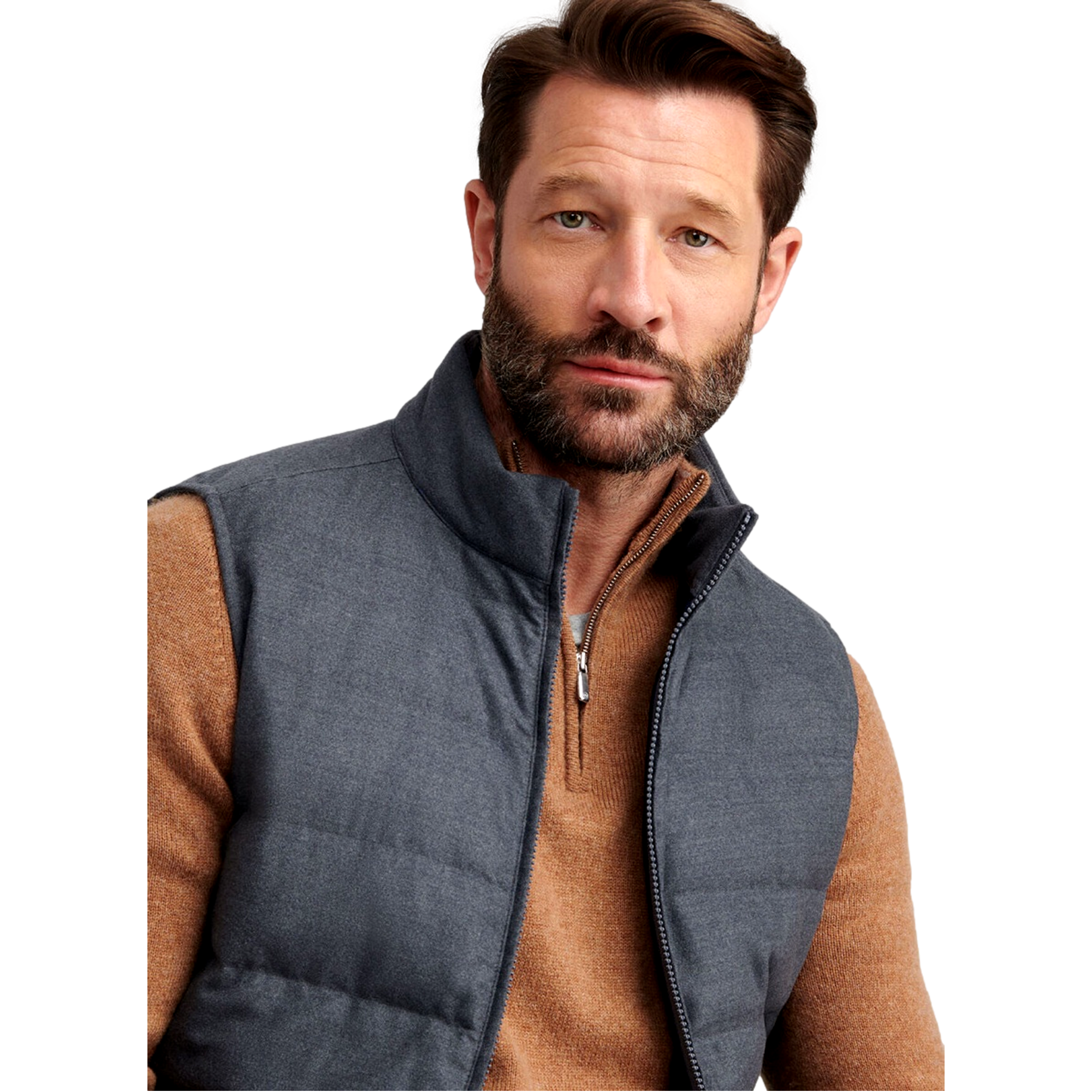 Davos Flannel Men's Golf Vest