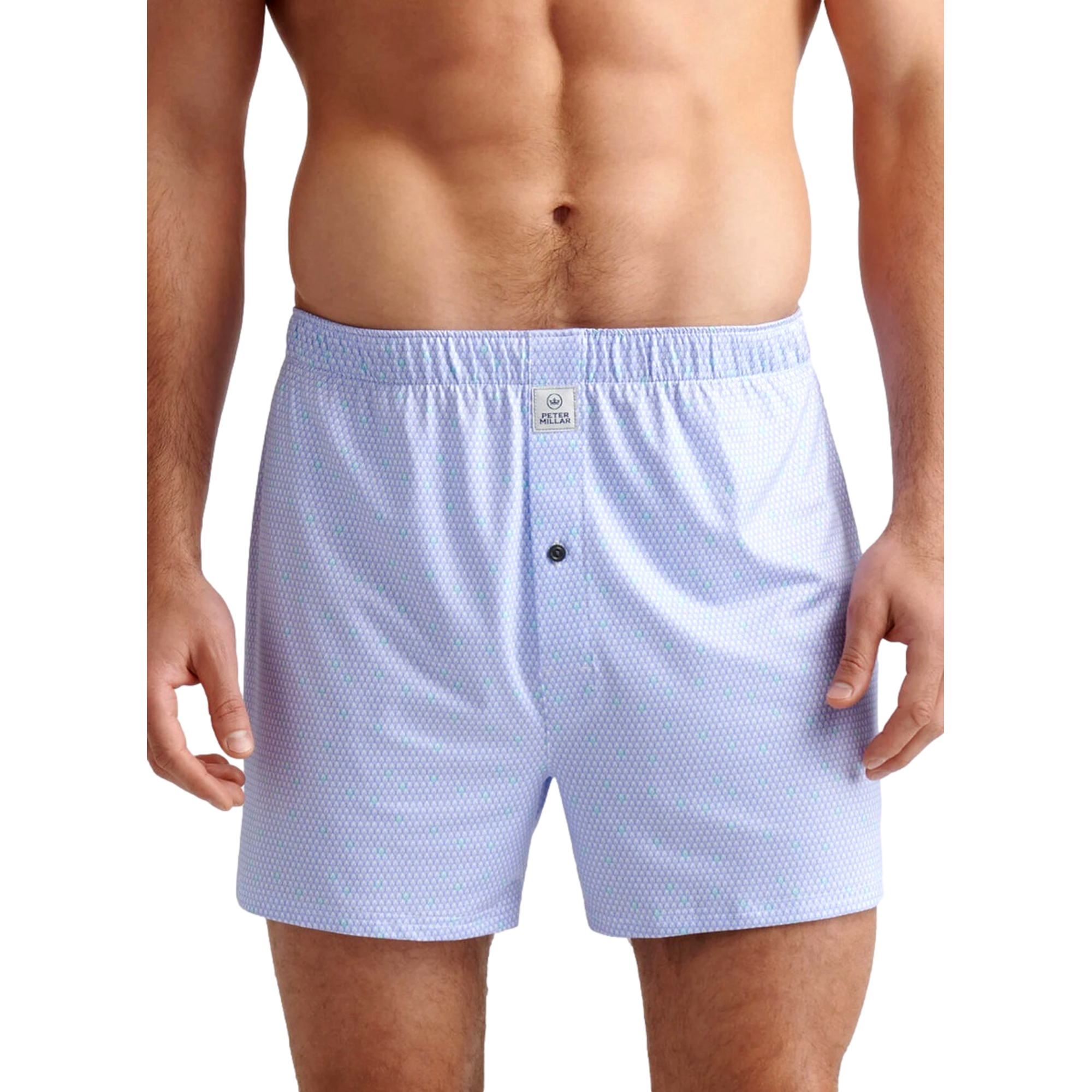 Geo Skull Mens Performance Boxer Shorts