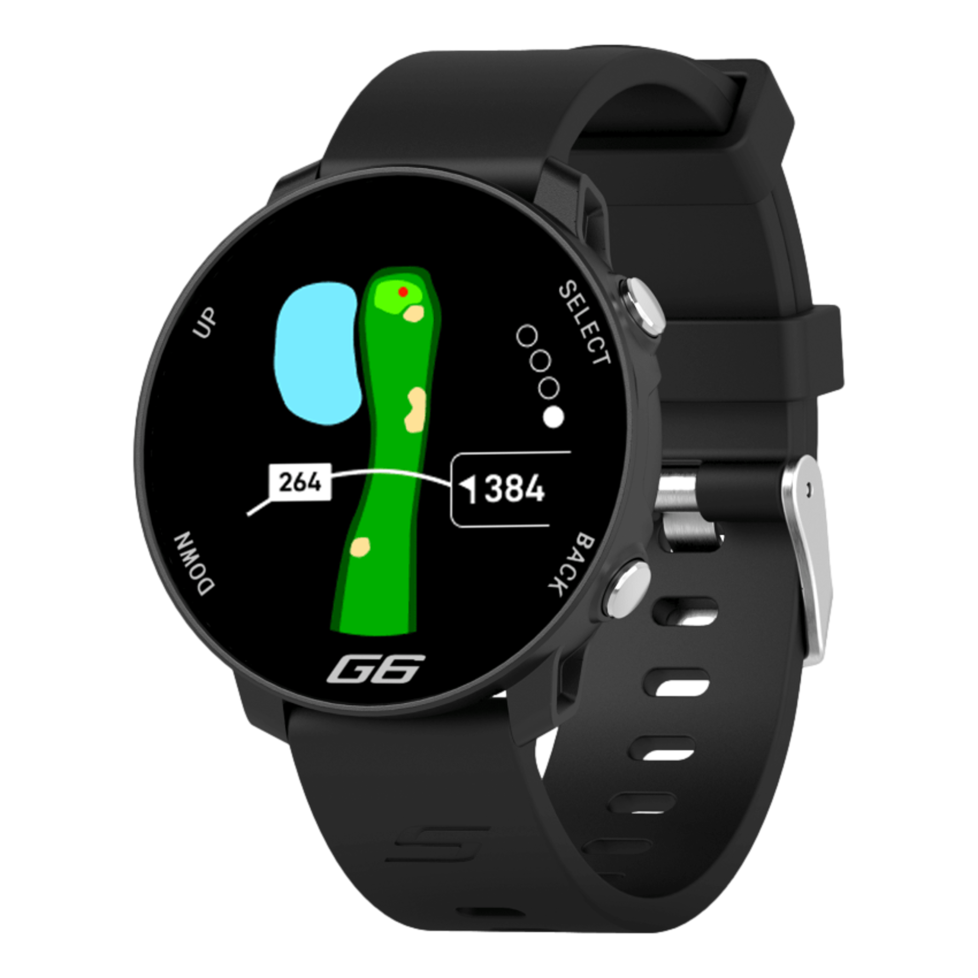 G6 Golf GPS Watch - Black