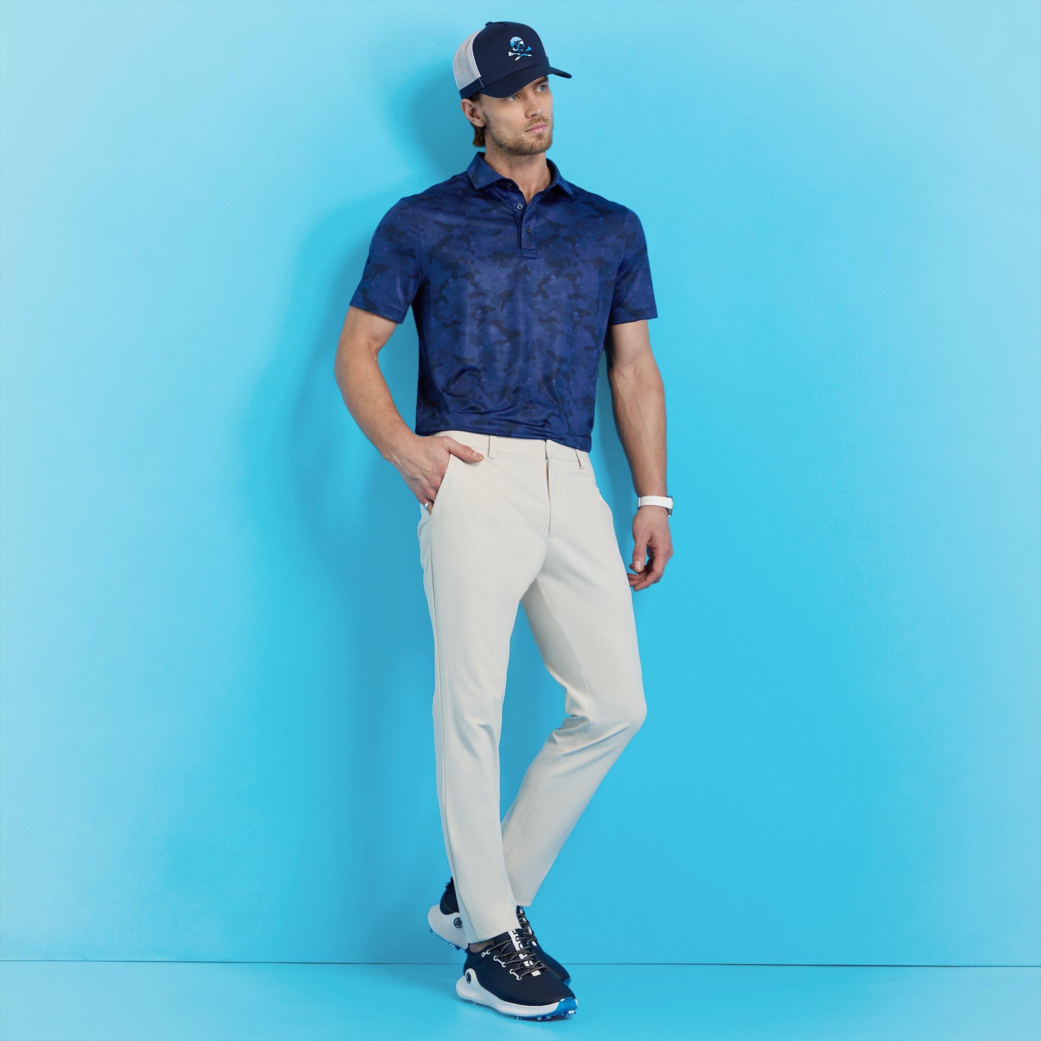 Icon Camo Tech Jersey Men's Golf Polo Shirt