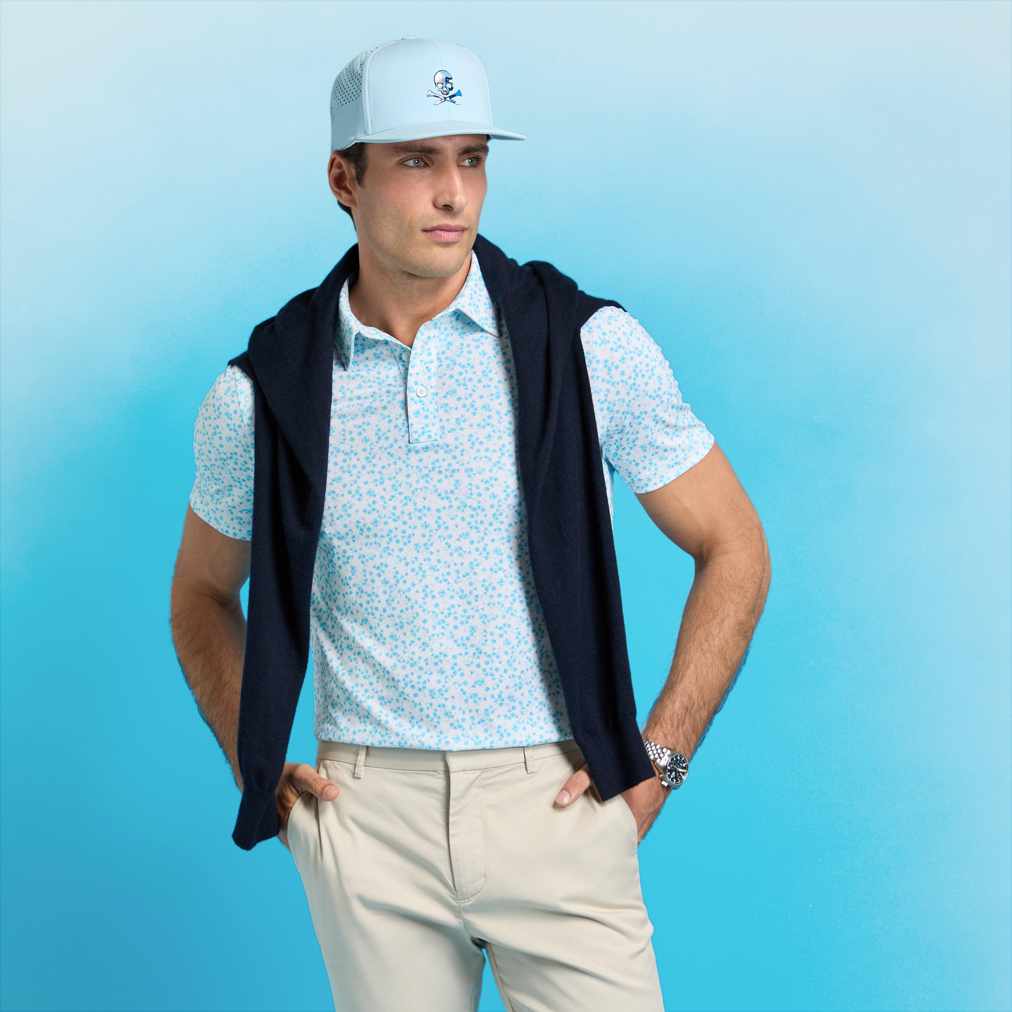Garden Tech Jersey Mens Short Sleeve Golf Polo Shirt