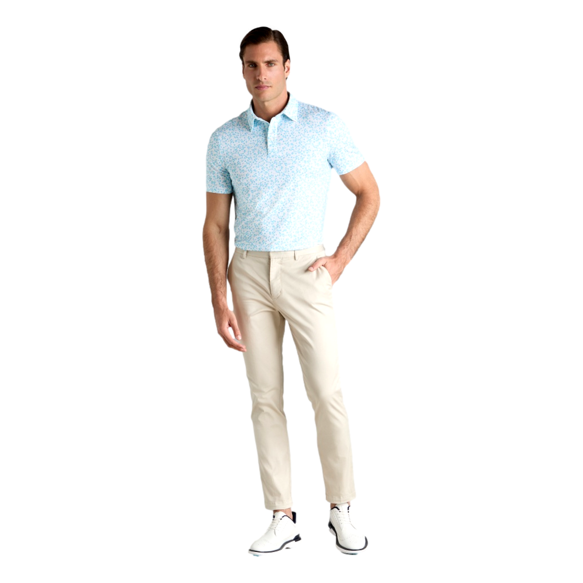 Garden Tech Jersey Mens Short Sleeve Golf Polo Shirt