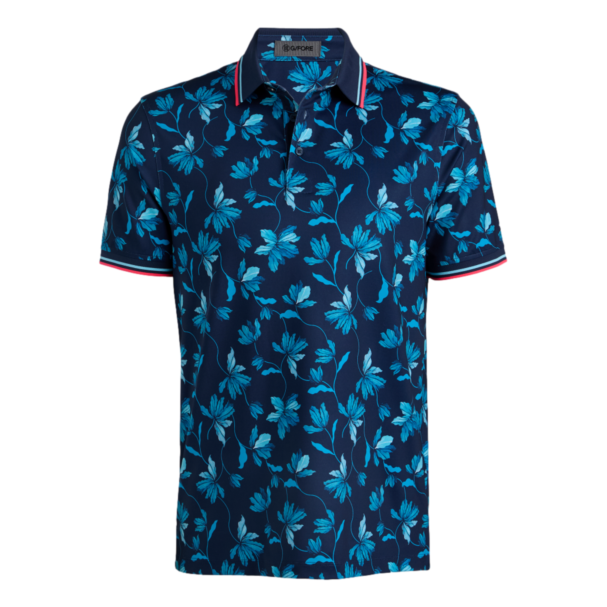 Iris Tech Stretch Men's Short Sleeve Golf Polo Shirt