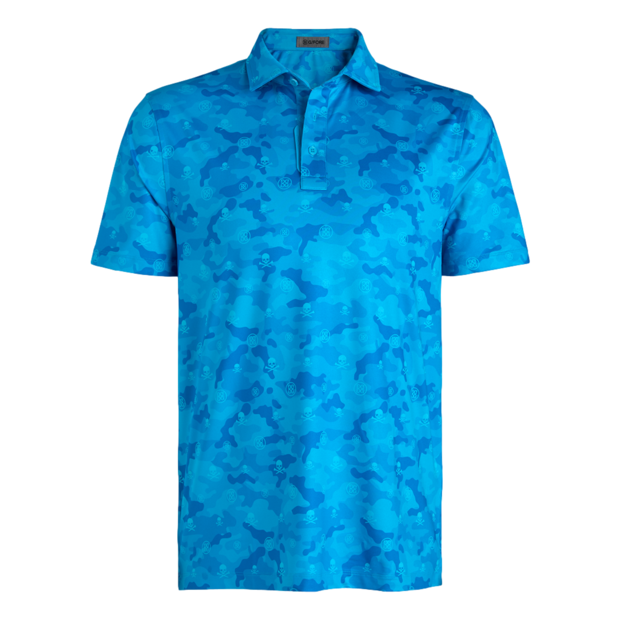 Icon Camo Tech Stretch Mens Short Sleeve Golf Polo Shirt