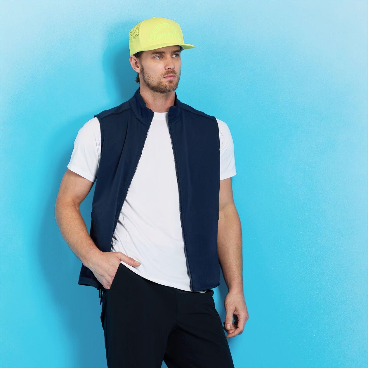 Double Ponte Tech Men's Golf Vest