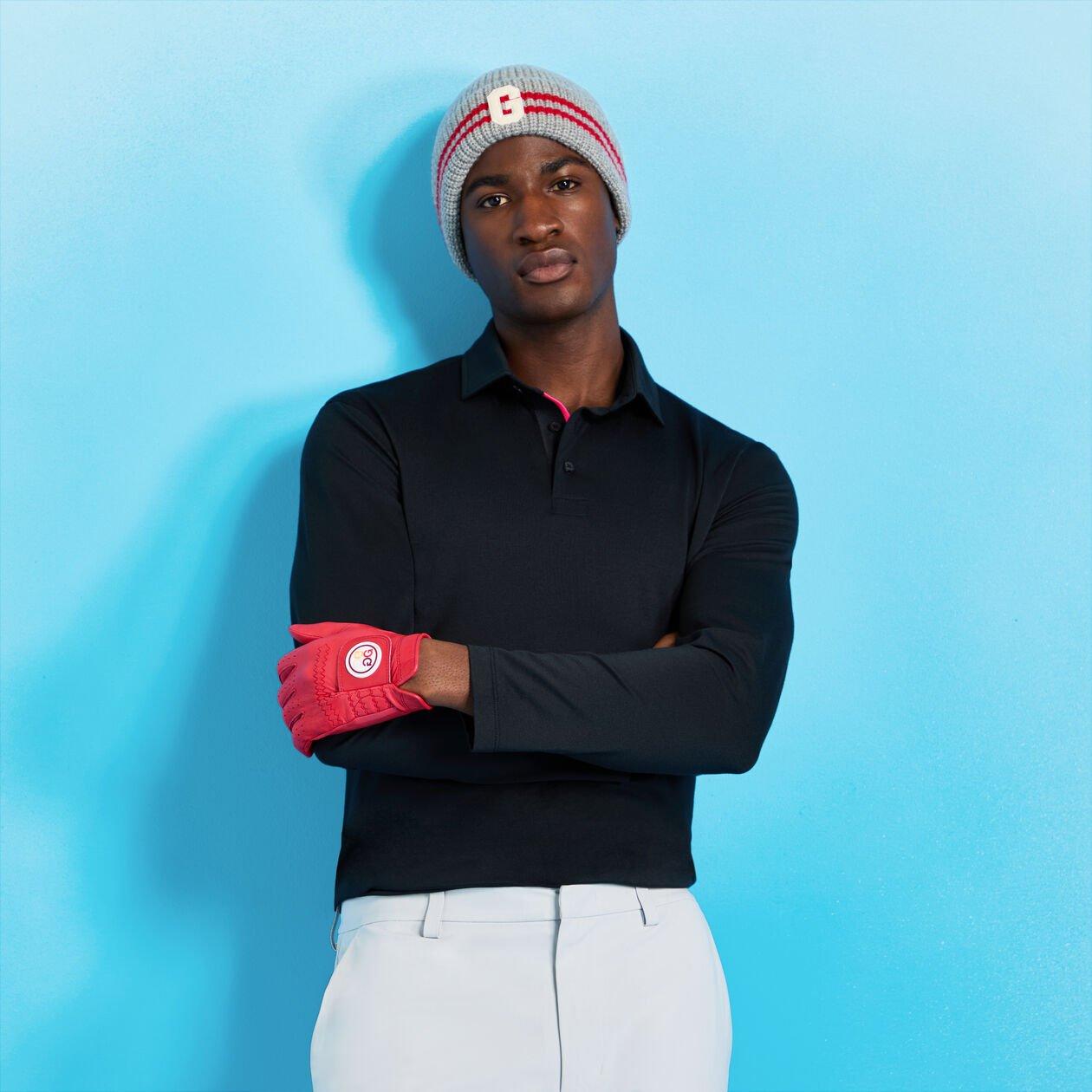 All Play Stretch Men's Long Sleeve Golf Polo Shirt