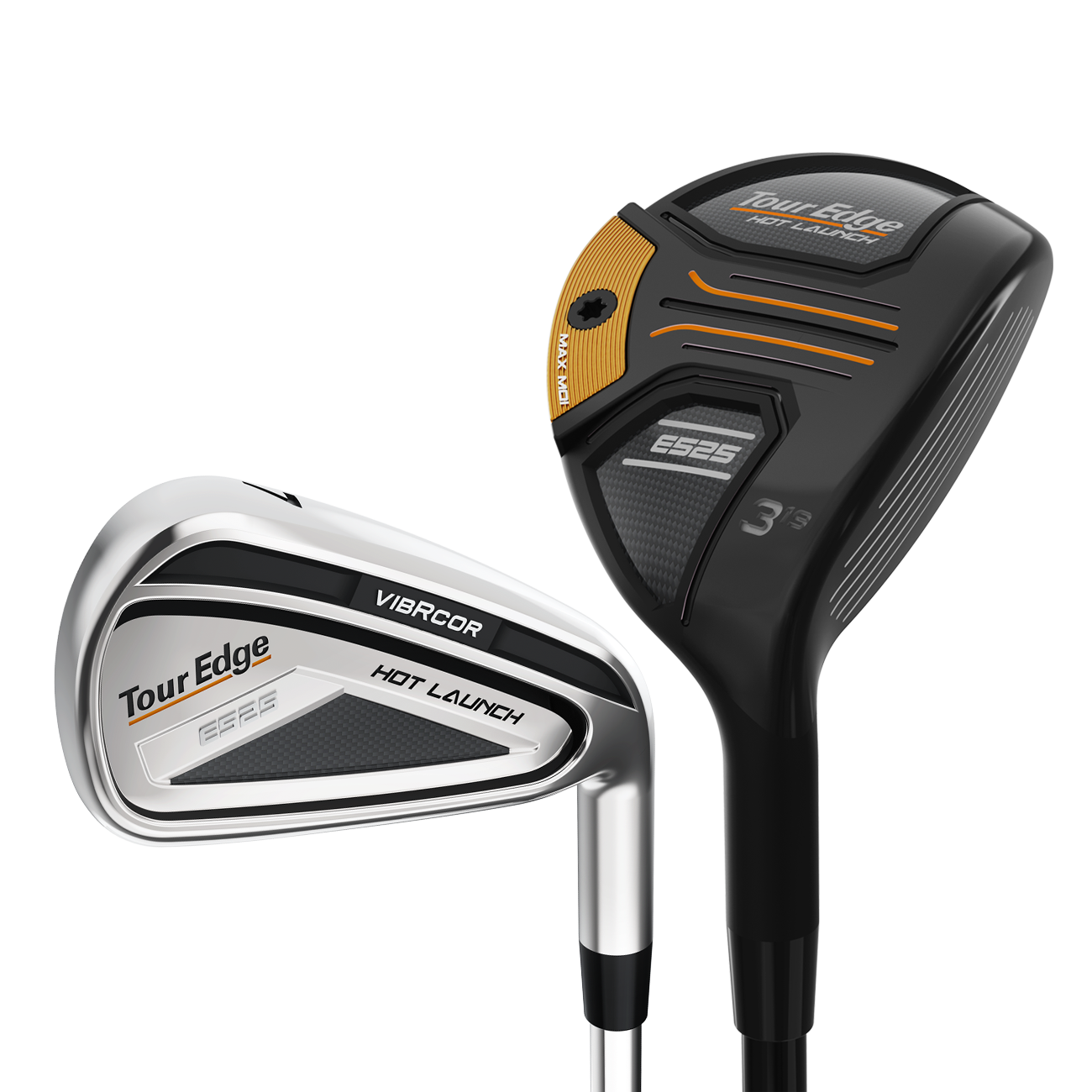Tour Edge Hot Launch E525 Combo Set w/ Graphite & Steel Shafts