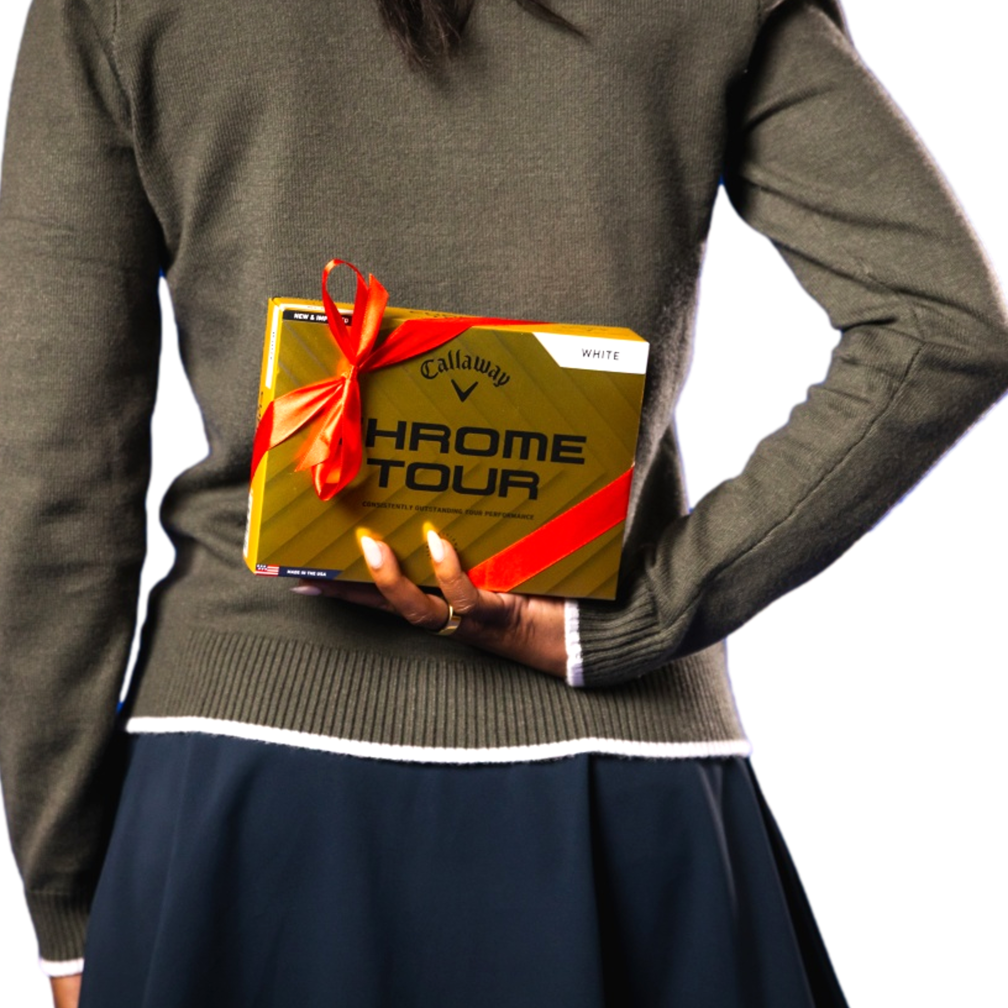 Paulla Knit Full Zip Women's Cardigan Golf Sweater