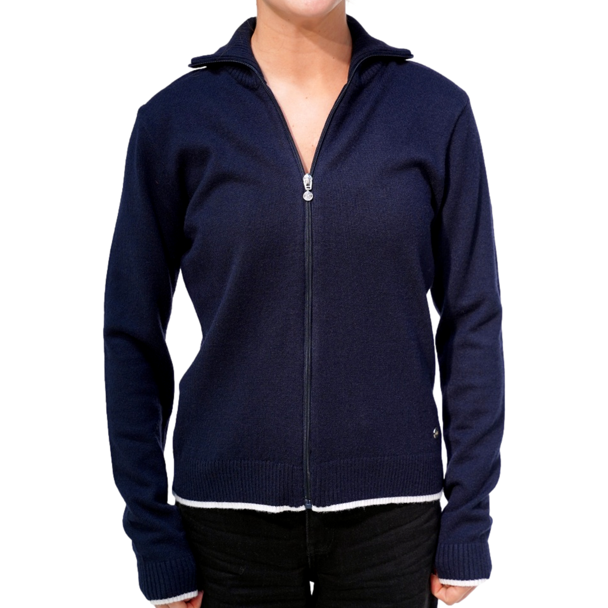 Paulla Knit Full Zip Women's Cardigan Golf Sweater