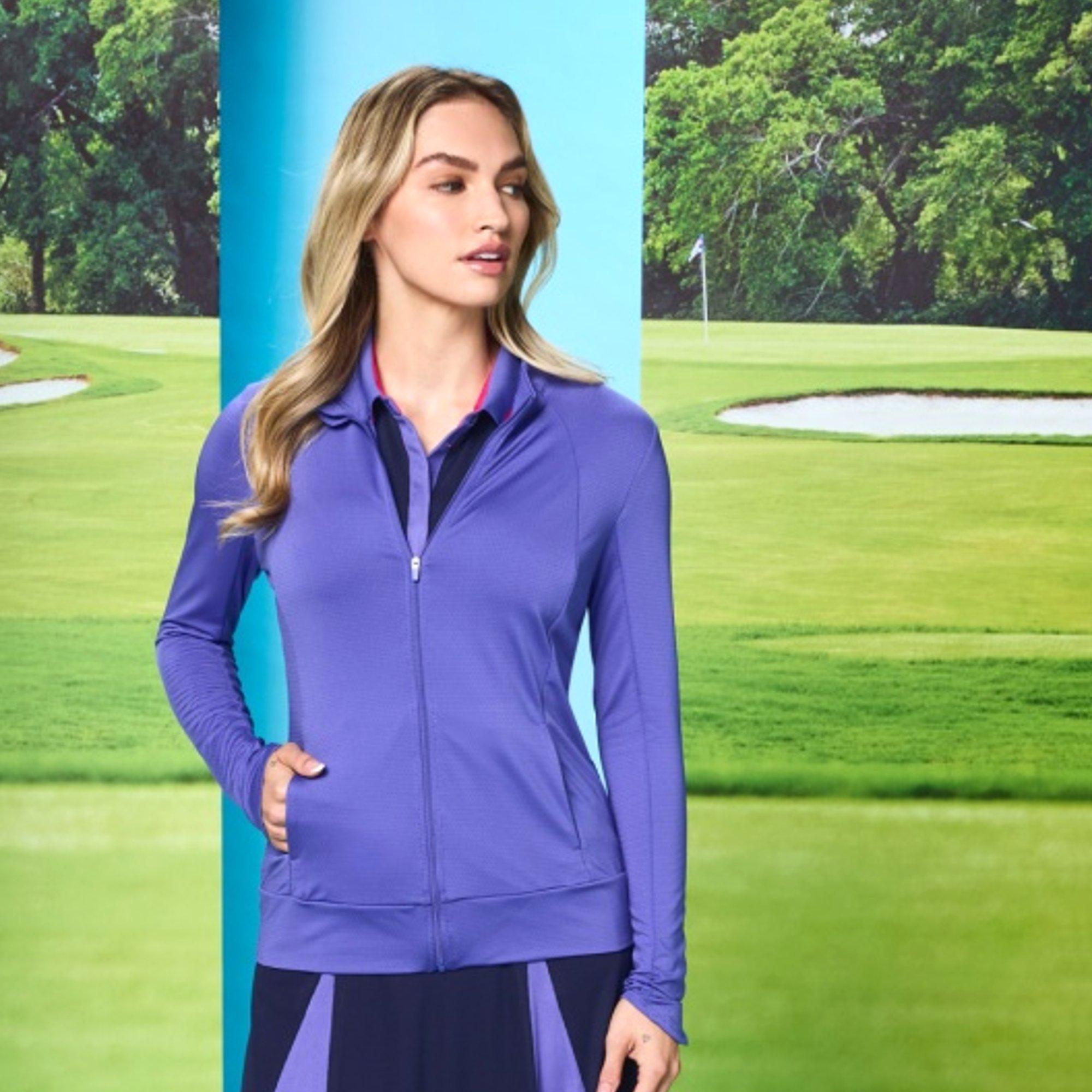 Lightweight Women's Full Zip Golf Jacket