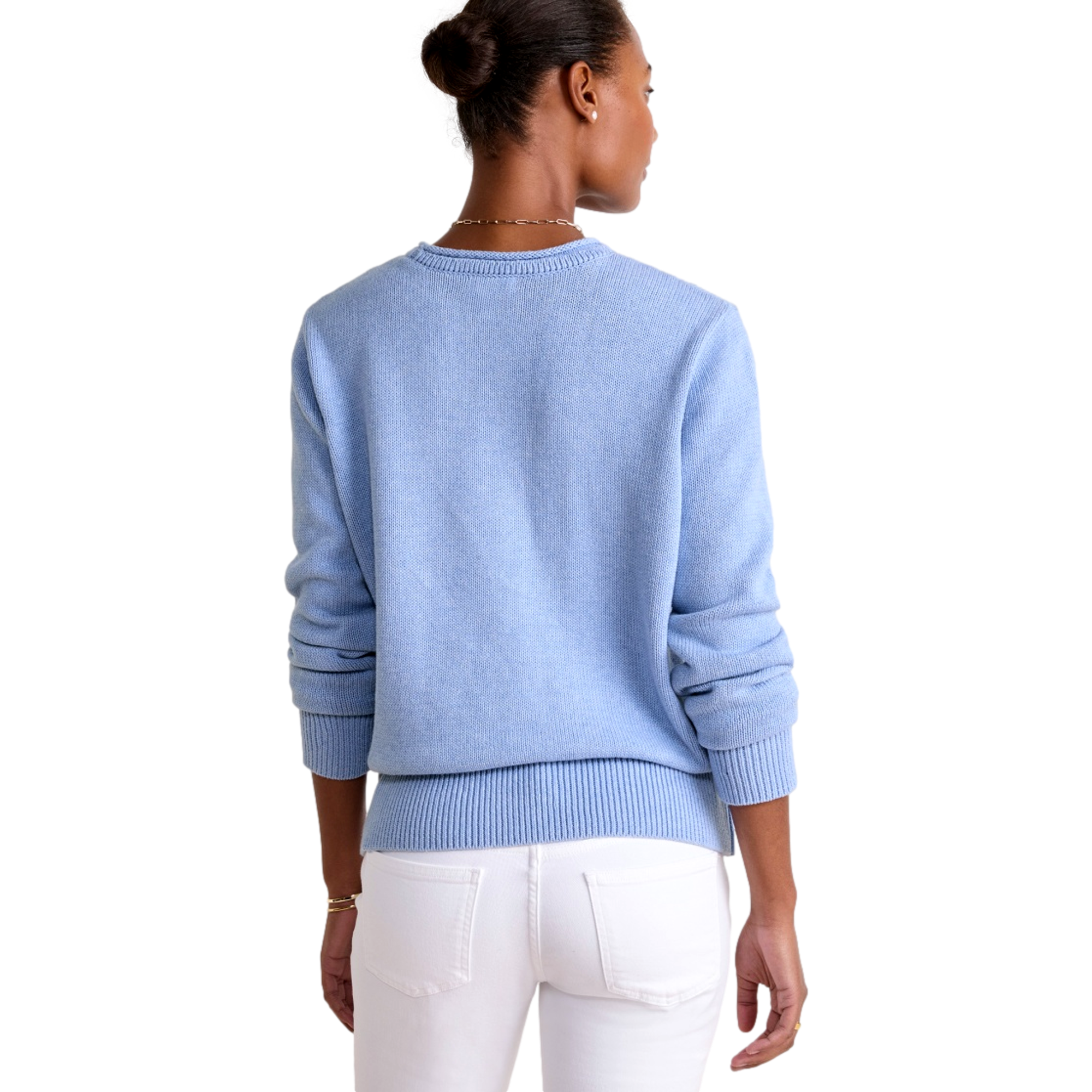 Katie Cotton Women's Roll Neck Golf Sweater
