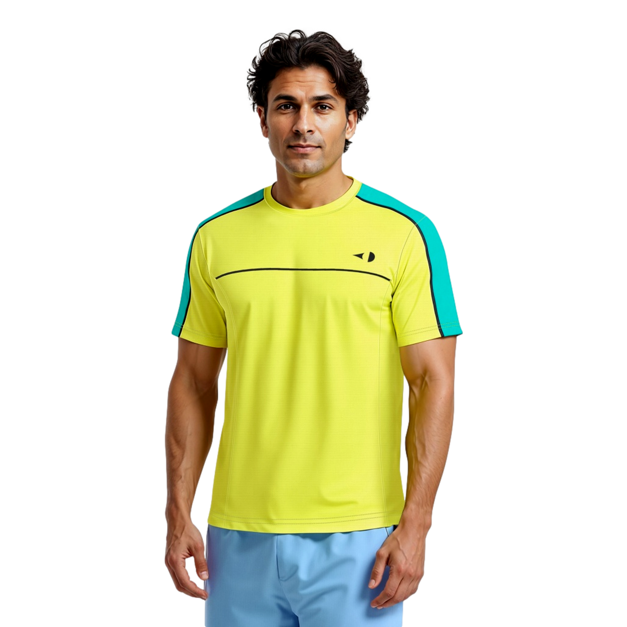Blocked Crew Top