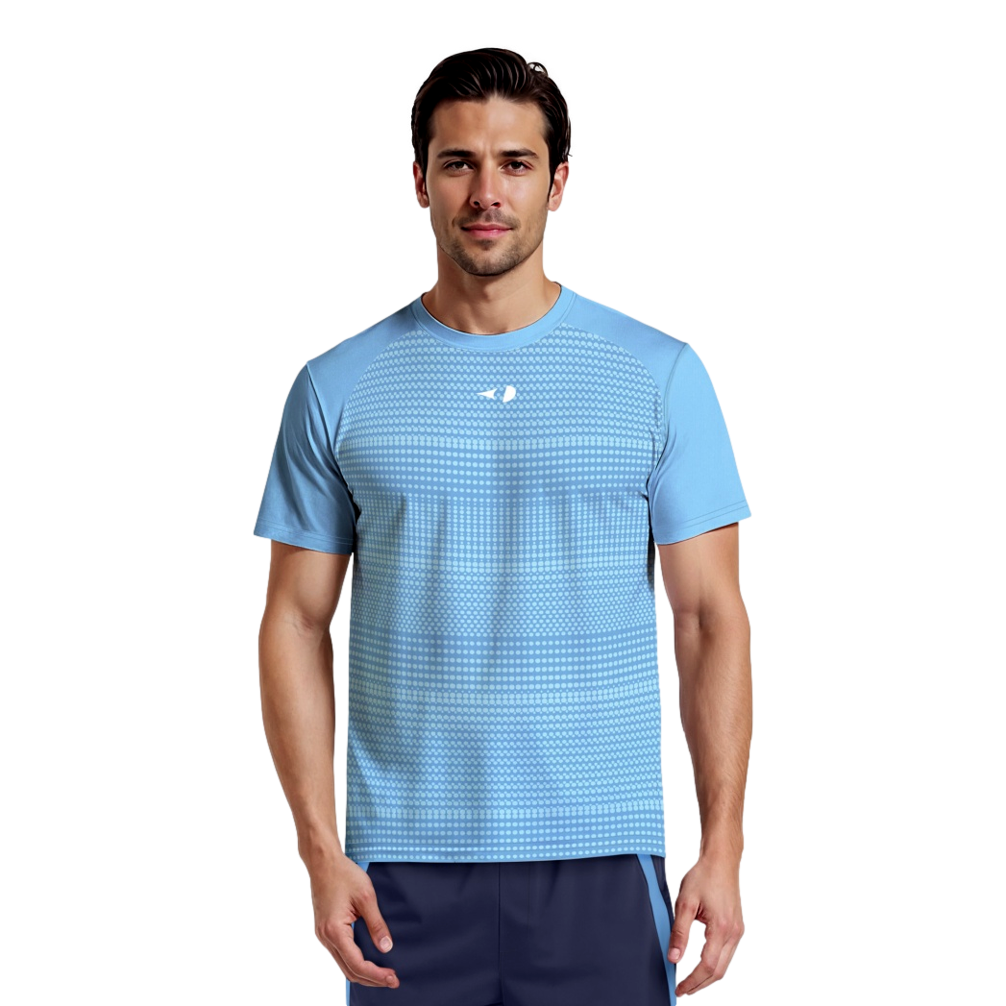 SS Texture Stripe Tennis Sweater