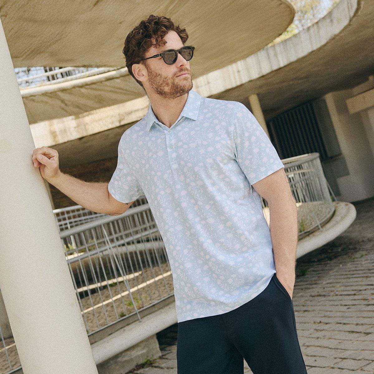 Featherweight Cove Men's Short Sleeve Golf Polo Shirt