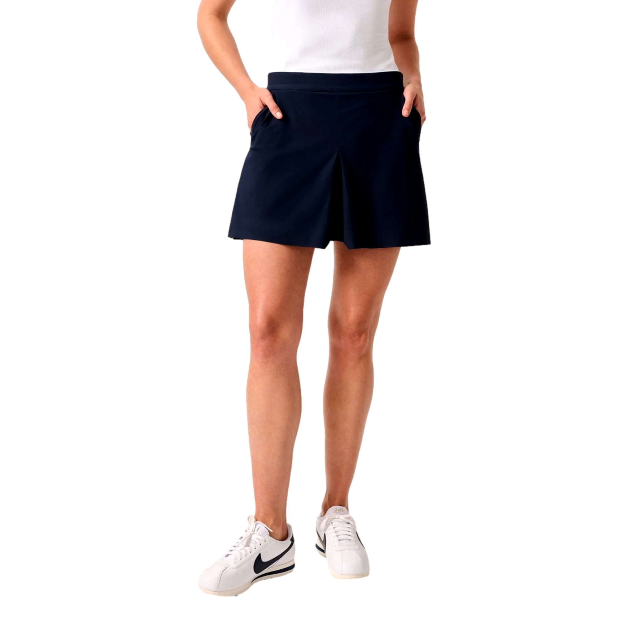 McKenna Box Pleat Women's 15.5" Golf Skort