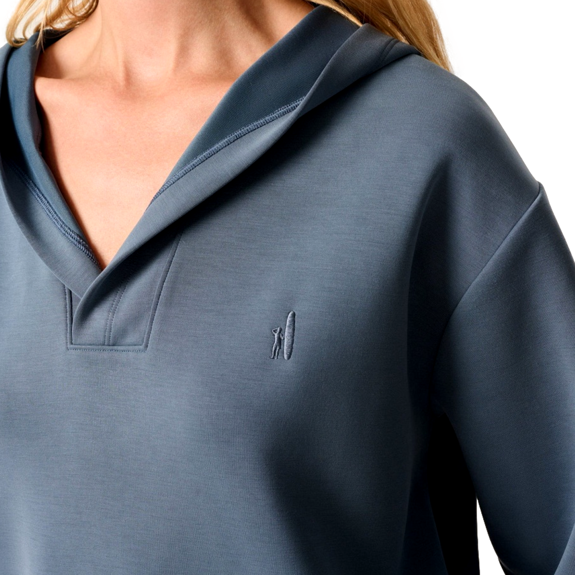 Stef Johnny Collar Lounge Women's Golf Hoodie