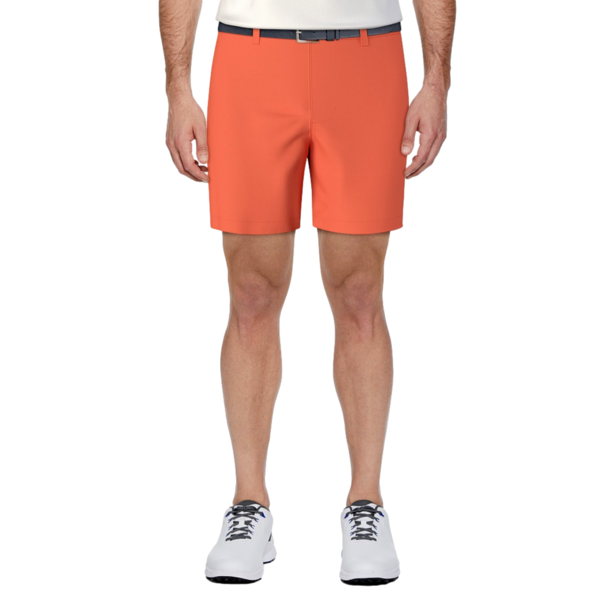 Flat Front Acitve Waist Band Men's 7" Golf Short