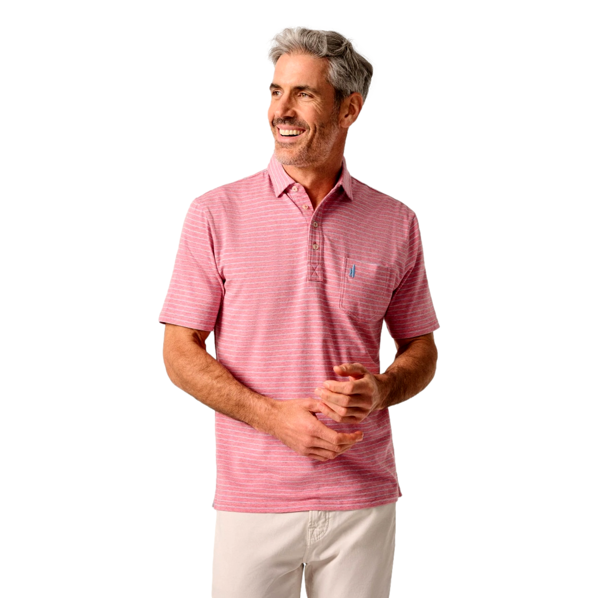 Ryan Original Four-Button Men's Short Sleeve Golf Polo Shirt