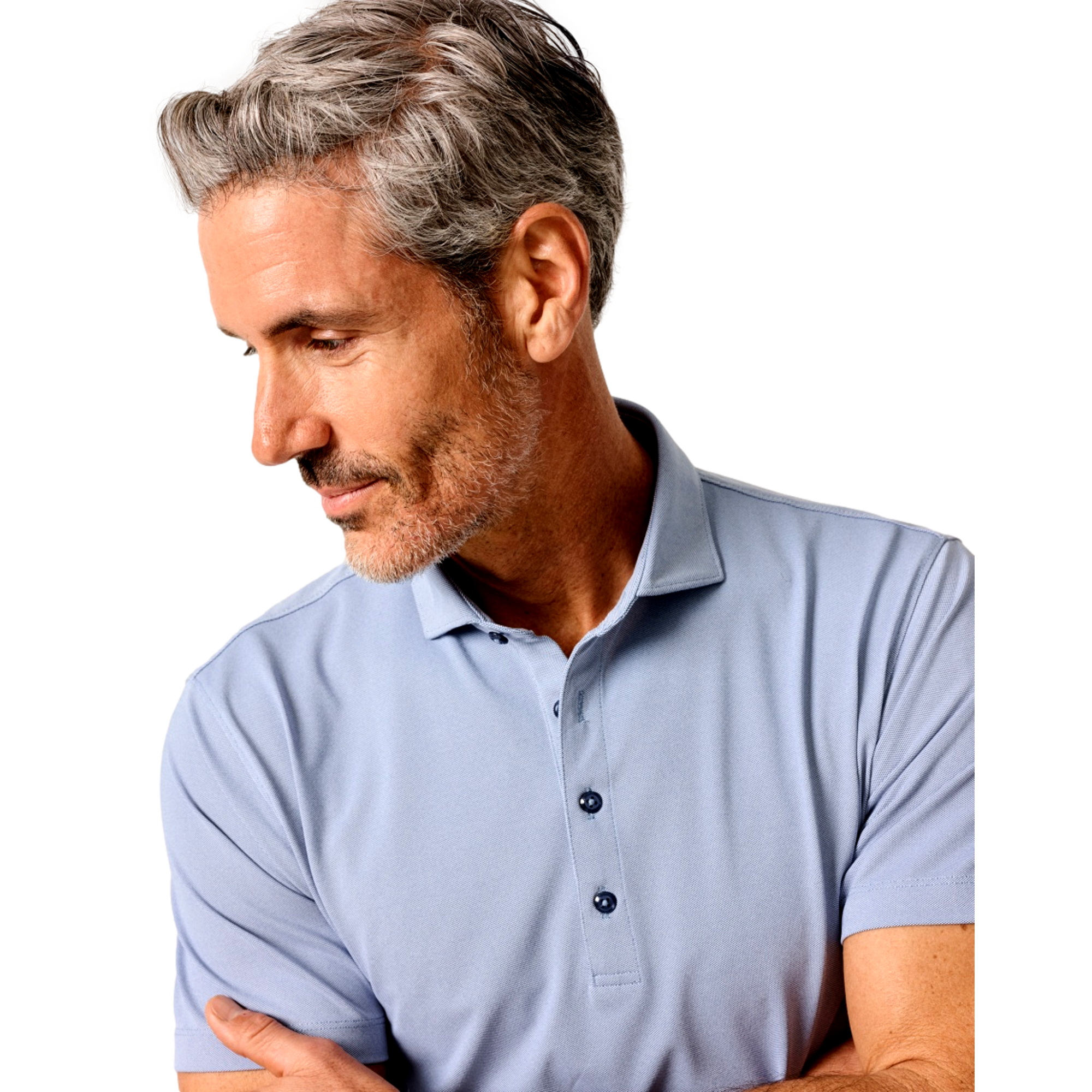 Clegg Men's Short Sleeve Golf Polo Shirt