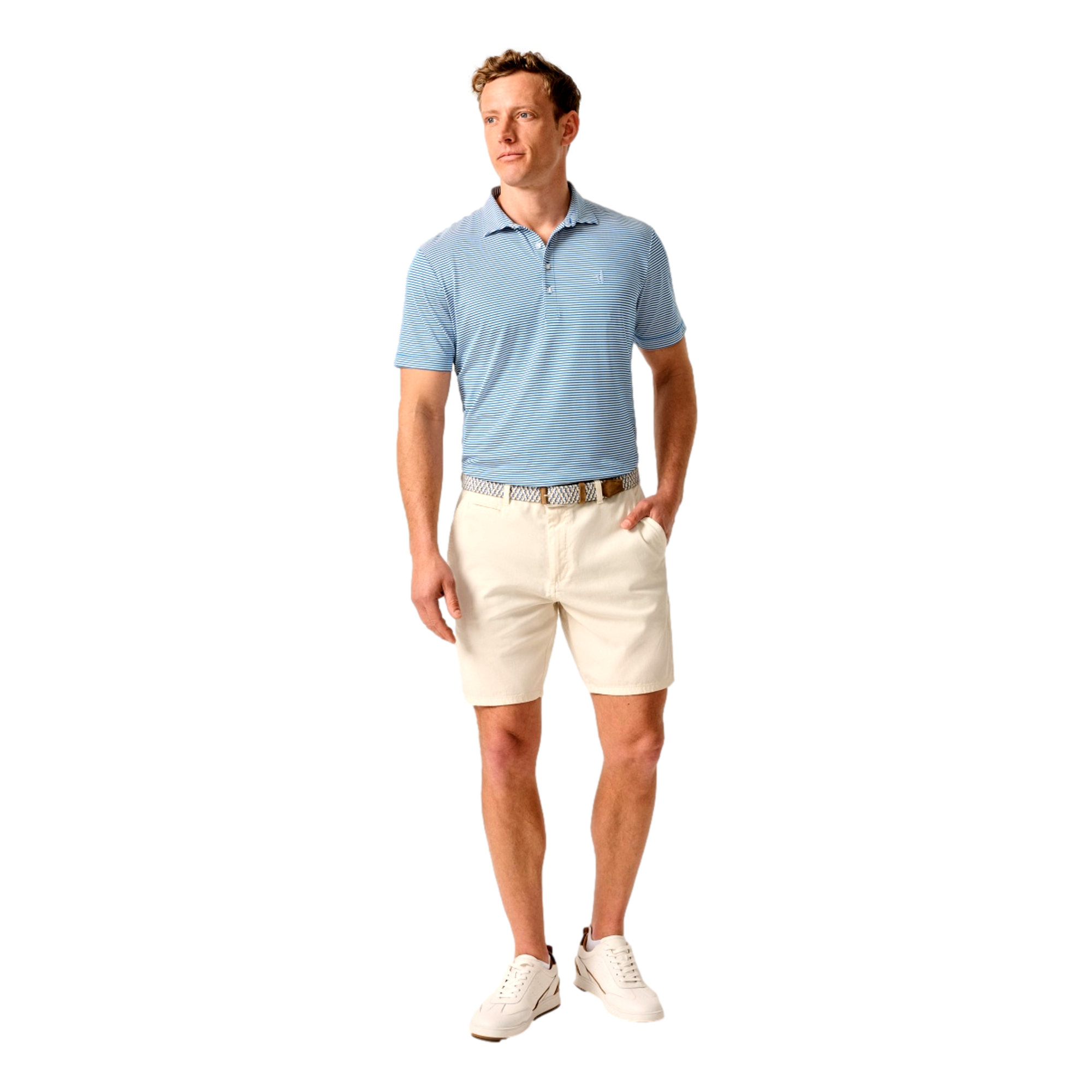 Dru Men's Short Sleeve Golf Polo Shirt