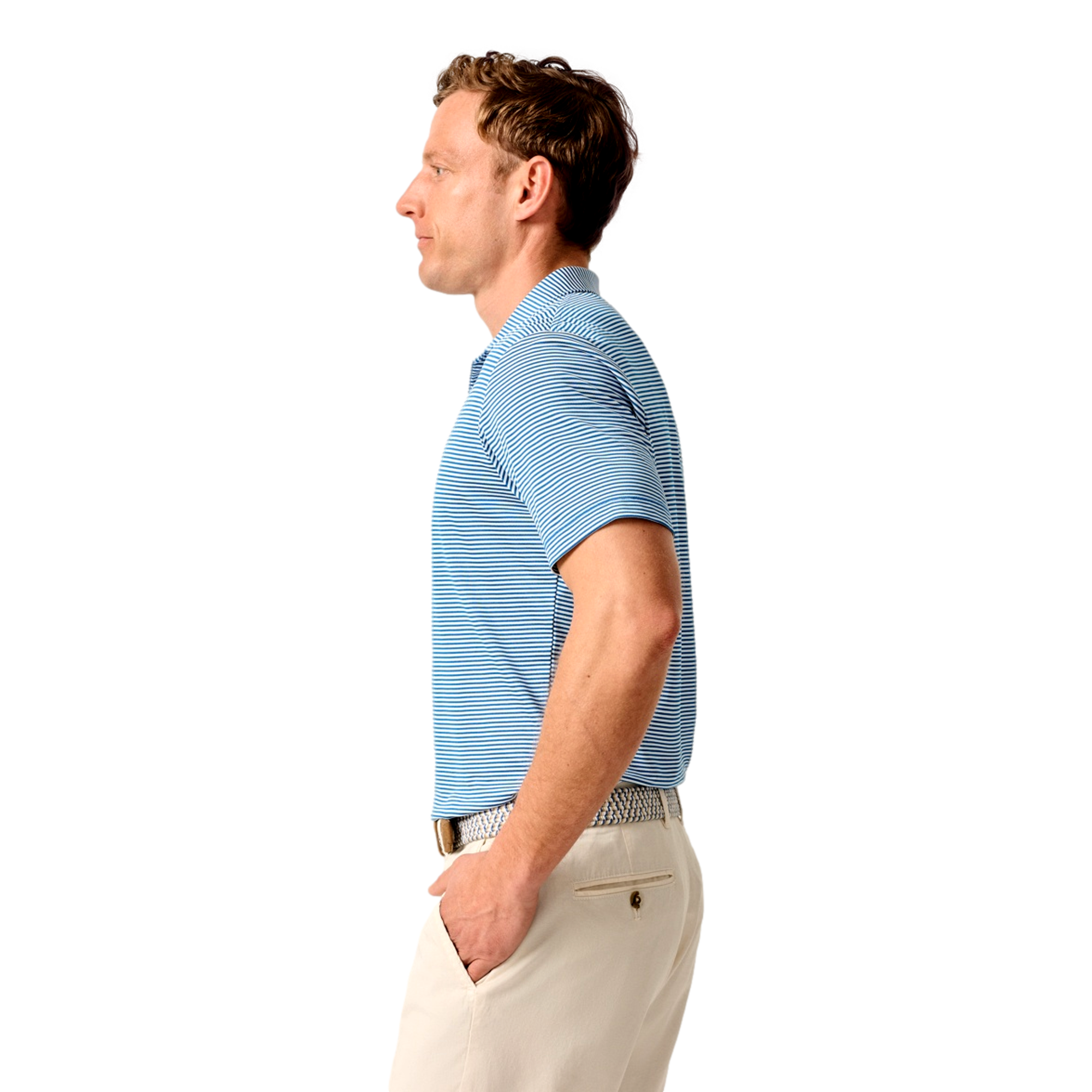 Dru Men's Short Sleeve Golf Polo Shirt