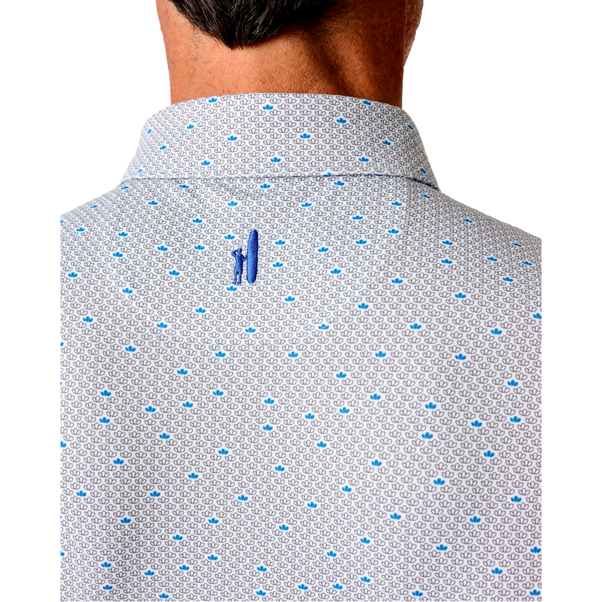 Poppy Men's Short Sleeve Golf Polo Shirt