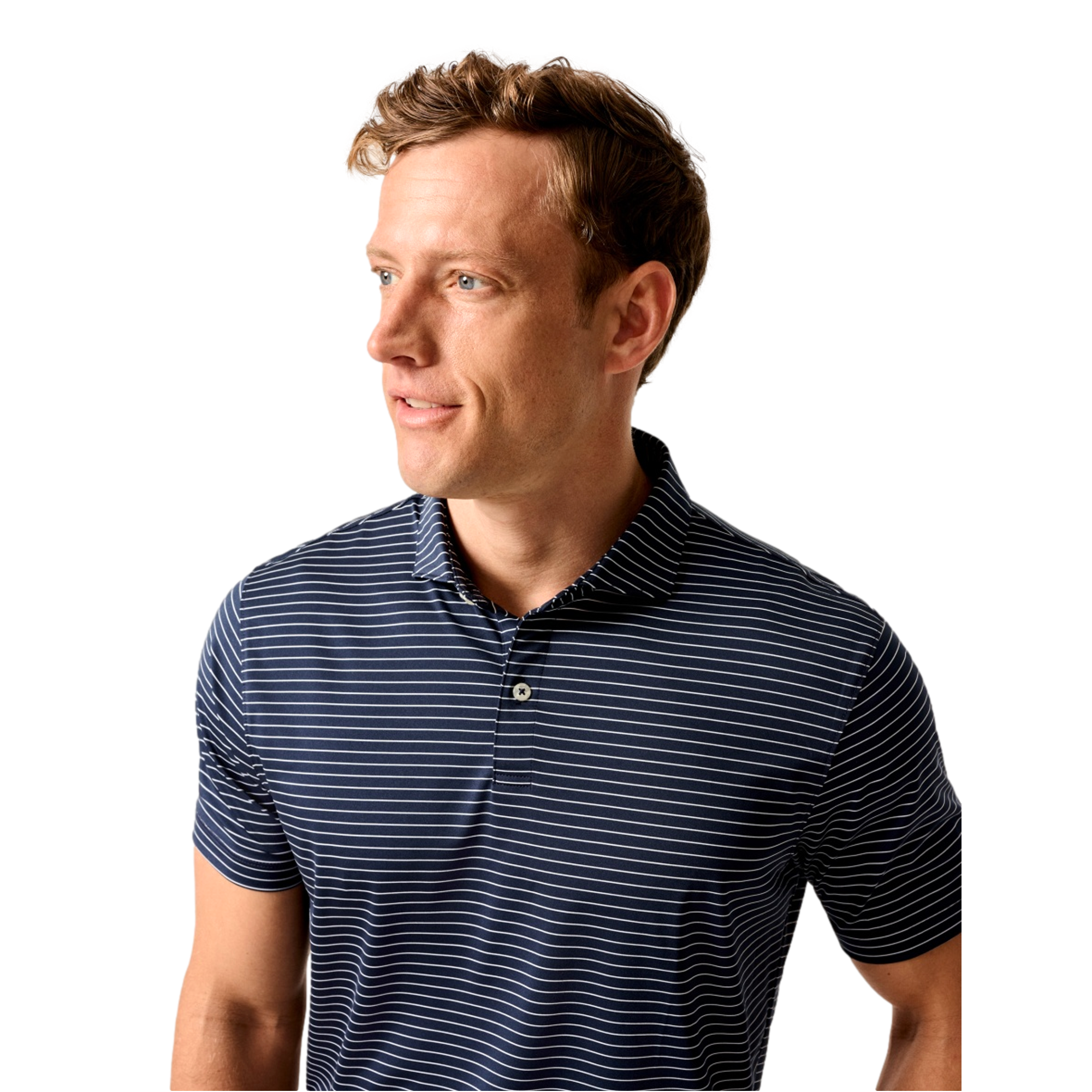 Beau Men's Short Sleeve Golf Polo Shirt