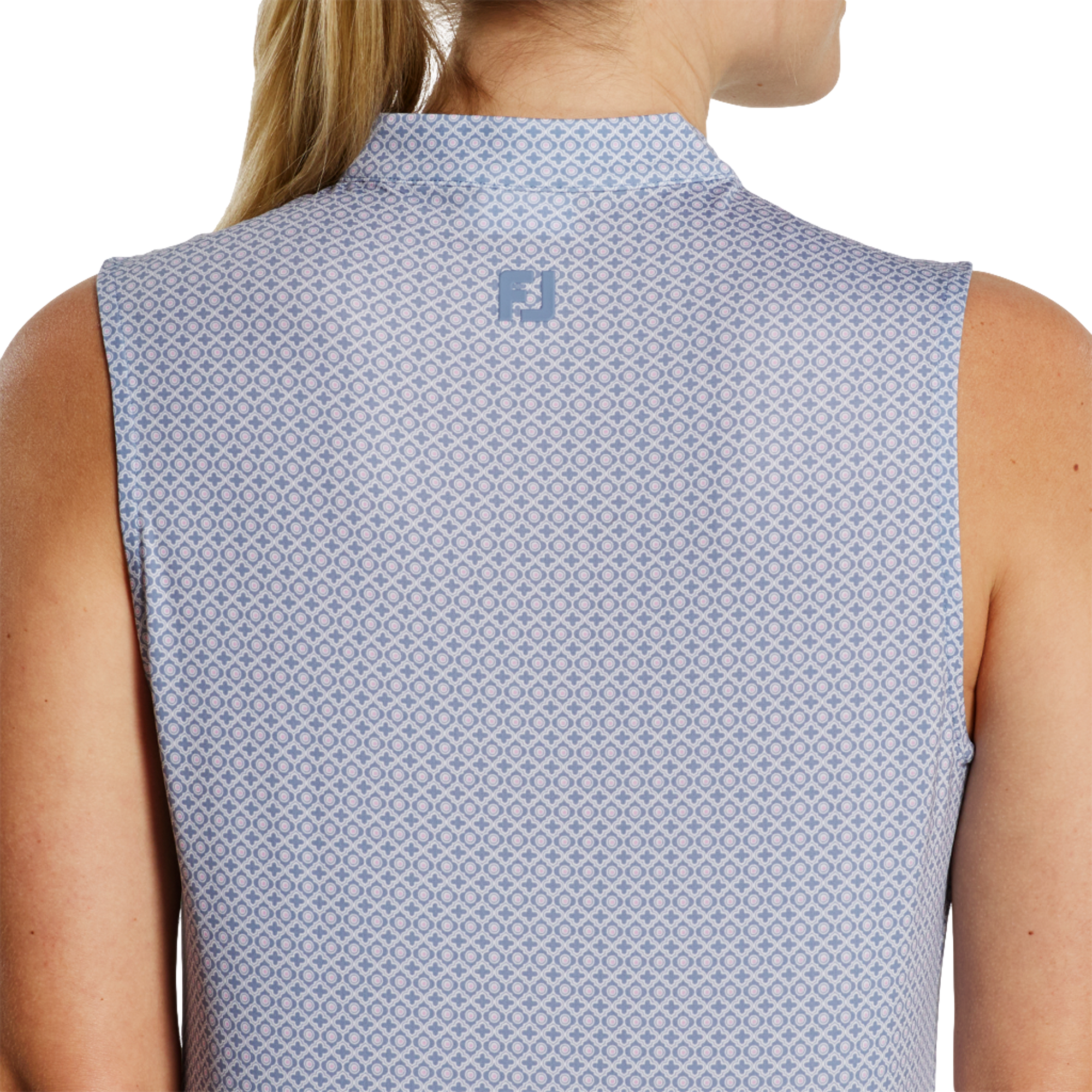 Quarter Zip Women's Sleeveless Golf Shirt