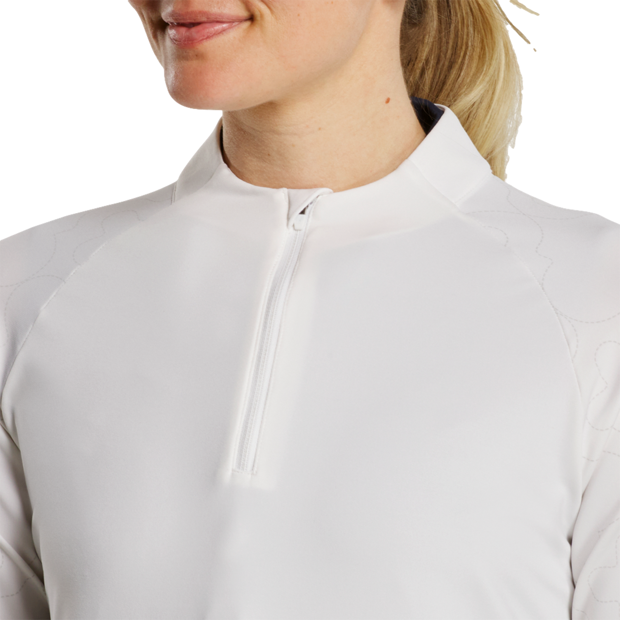 Print Mid Layer Women's Golf Quarter Zip