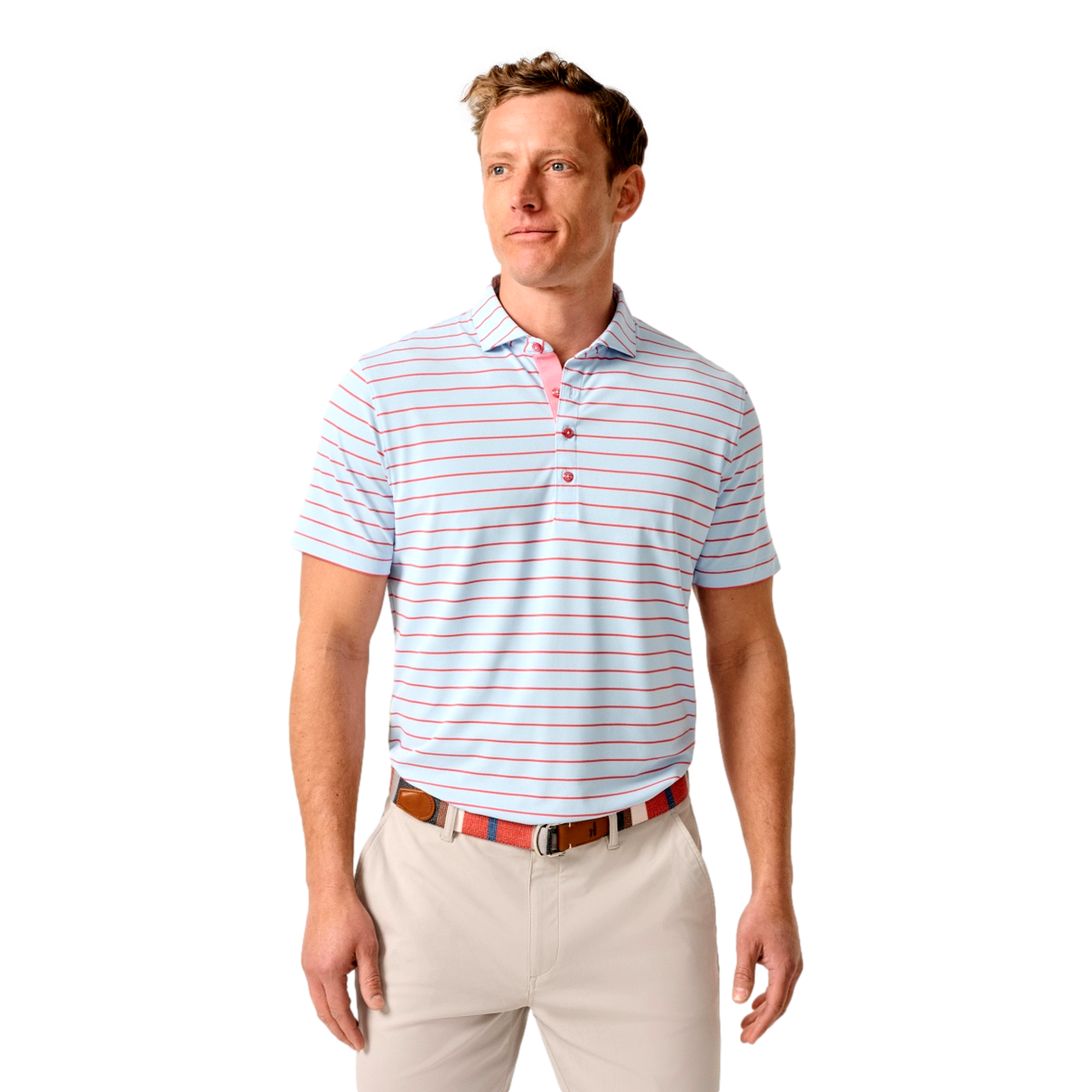 Kerwin Men's Short Sleeve Golf Polo Shirt