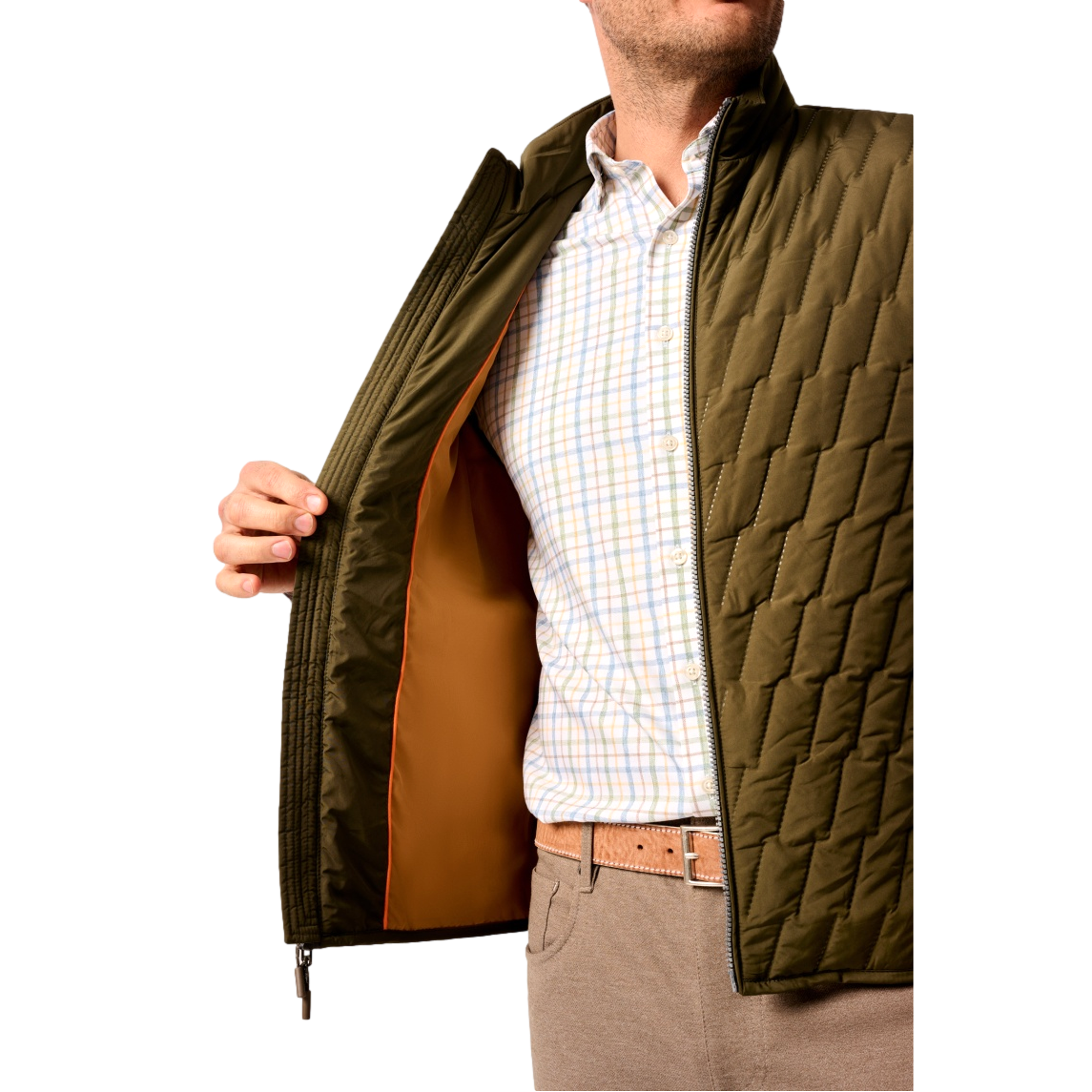 Belfast Men's Full Zip Golf Men's Golf Vest