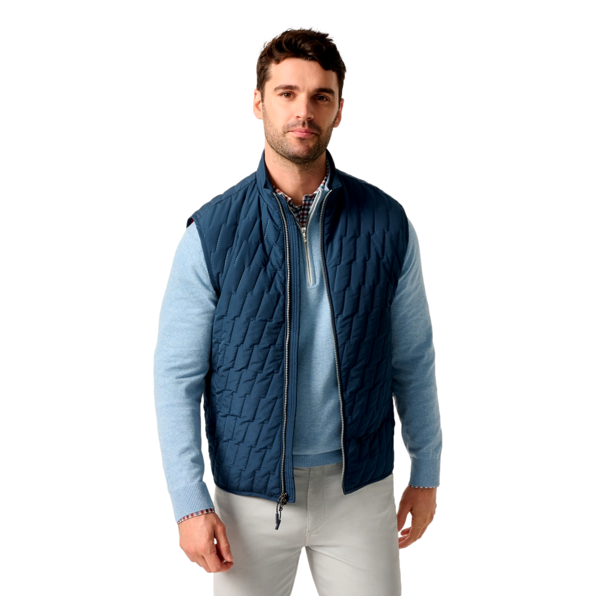 Belfast Men's Full Zip Golf Men's Golf Vest
