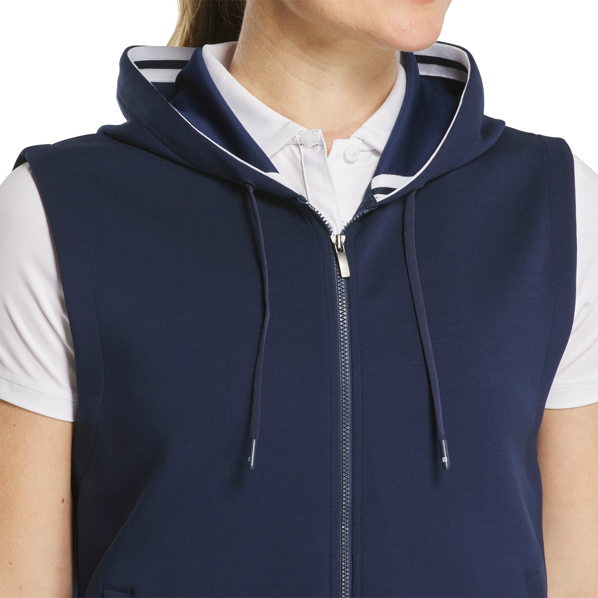 Full Zip Hoodie Women's Golf Vest