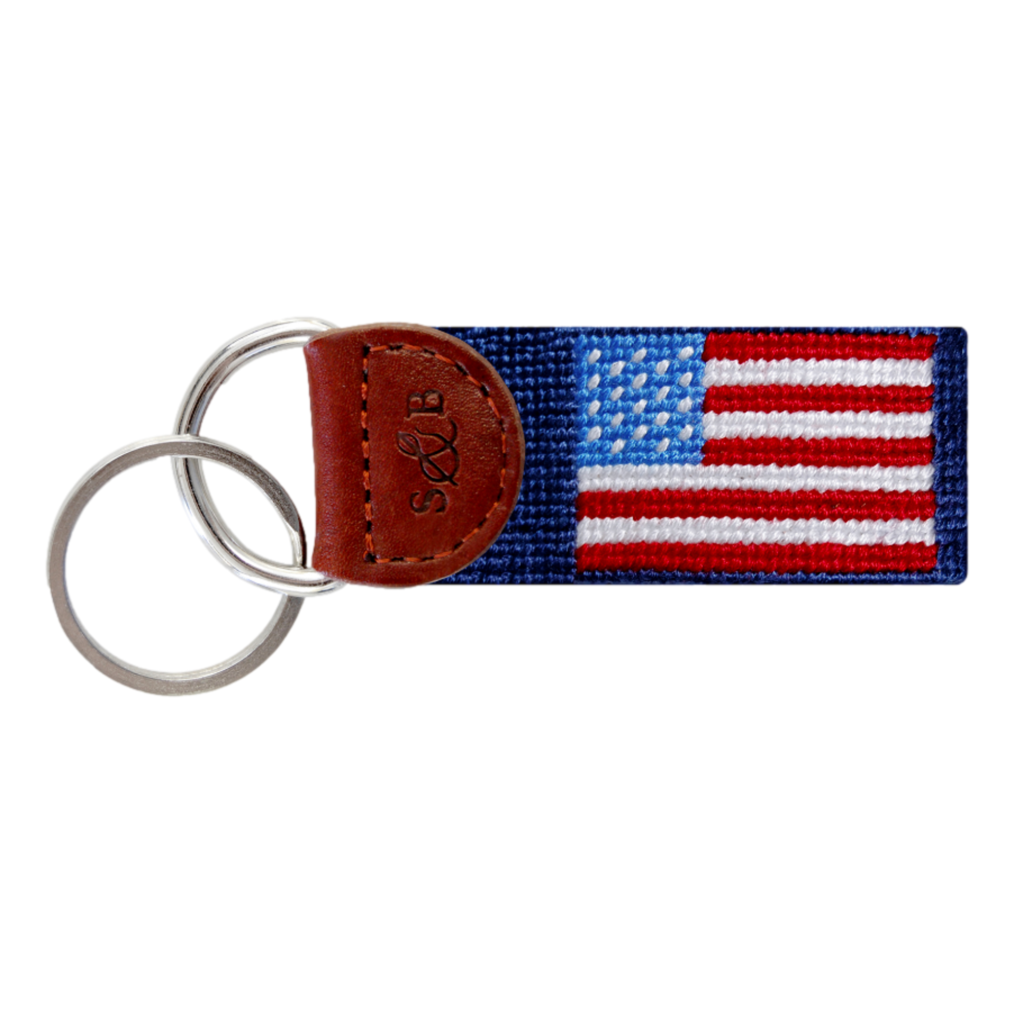 American Flag Key Fob