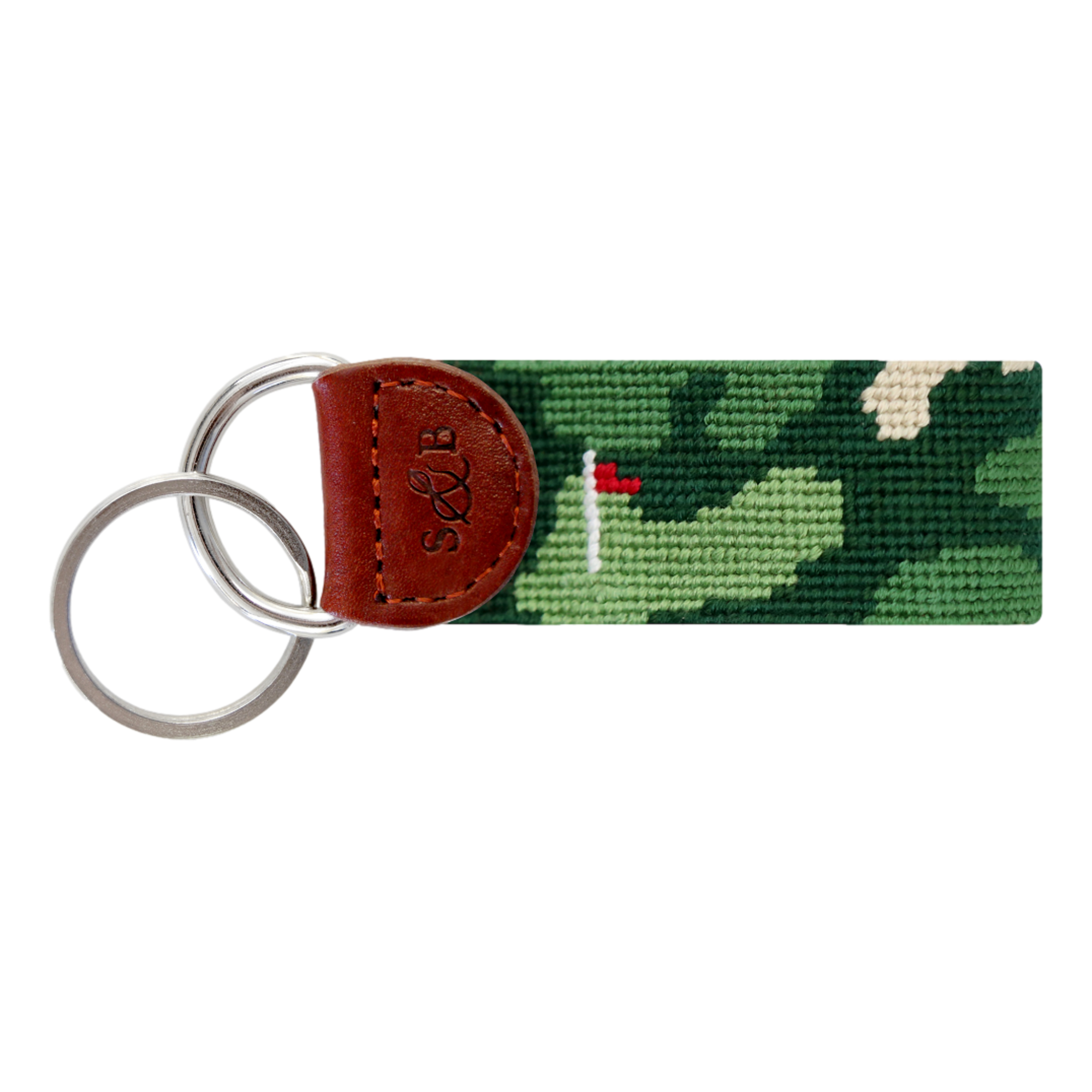 Golfers Camo Key Fob