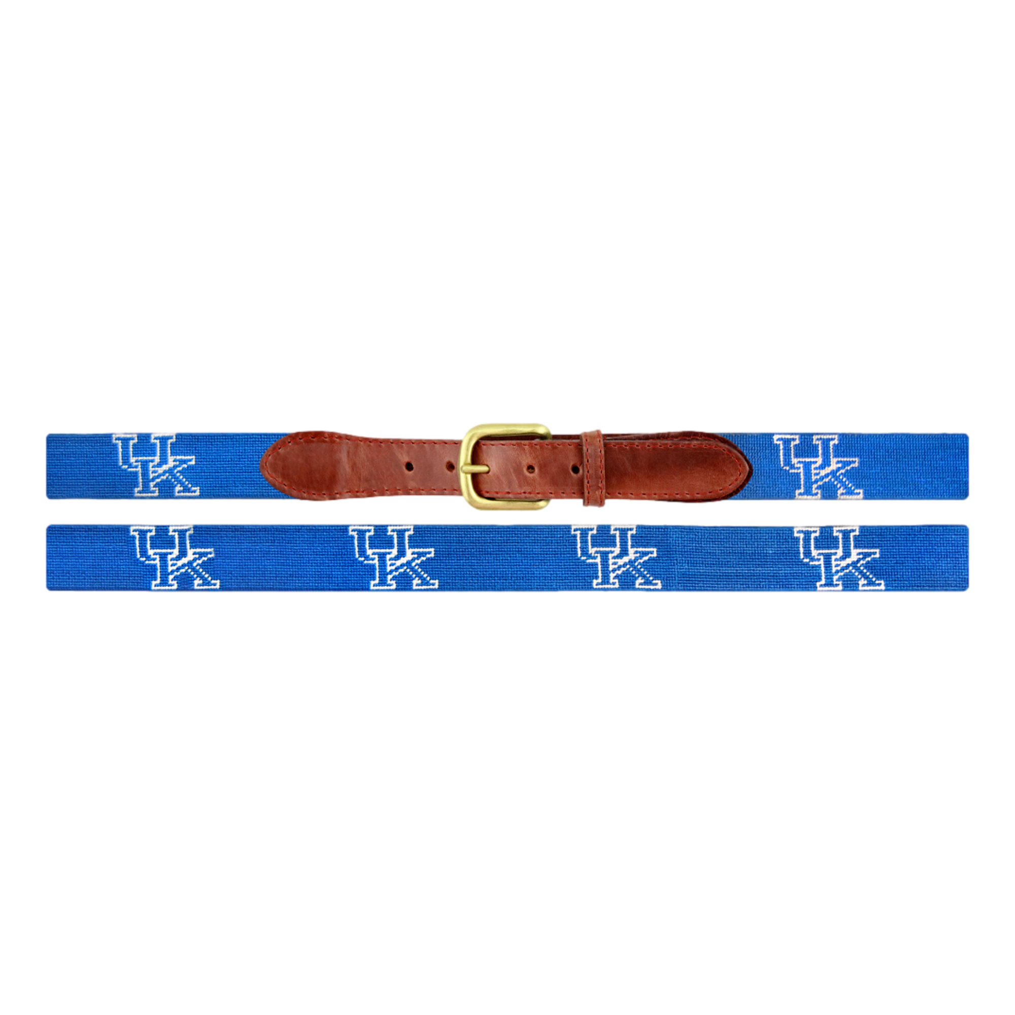 University of Kentucky Needlepoint Men's Golf Belt