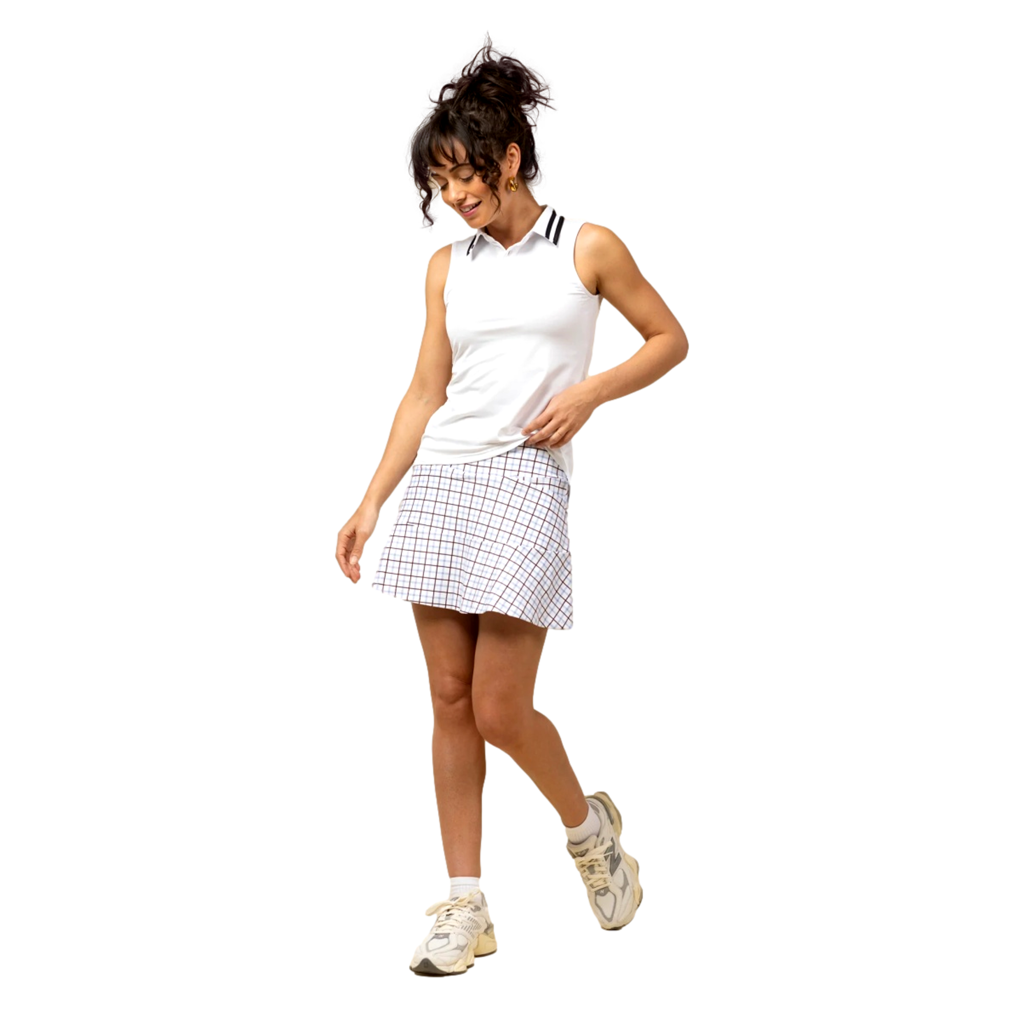 Molly Classic Plaid Women's 15.5" Golf Skort