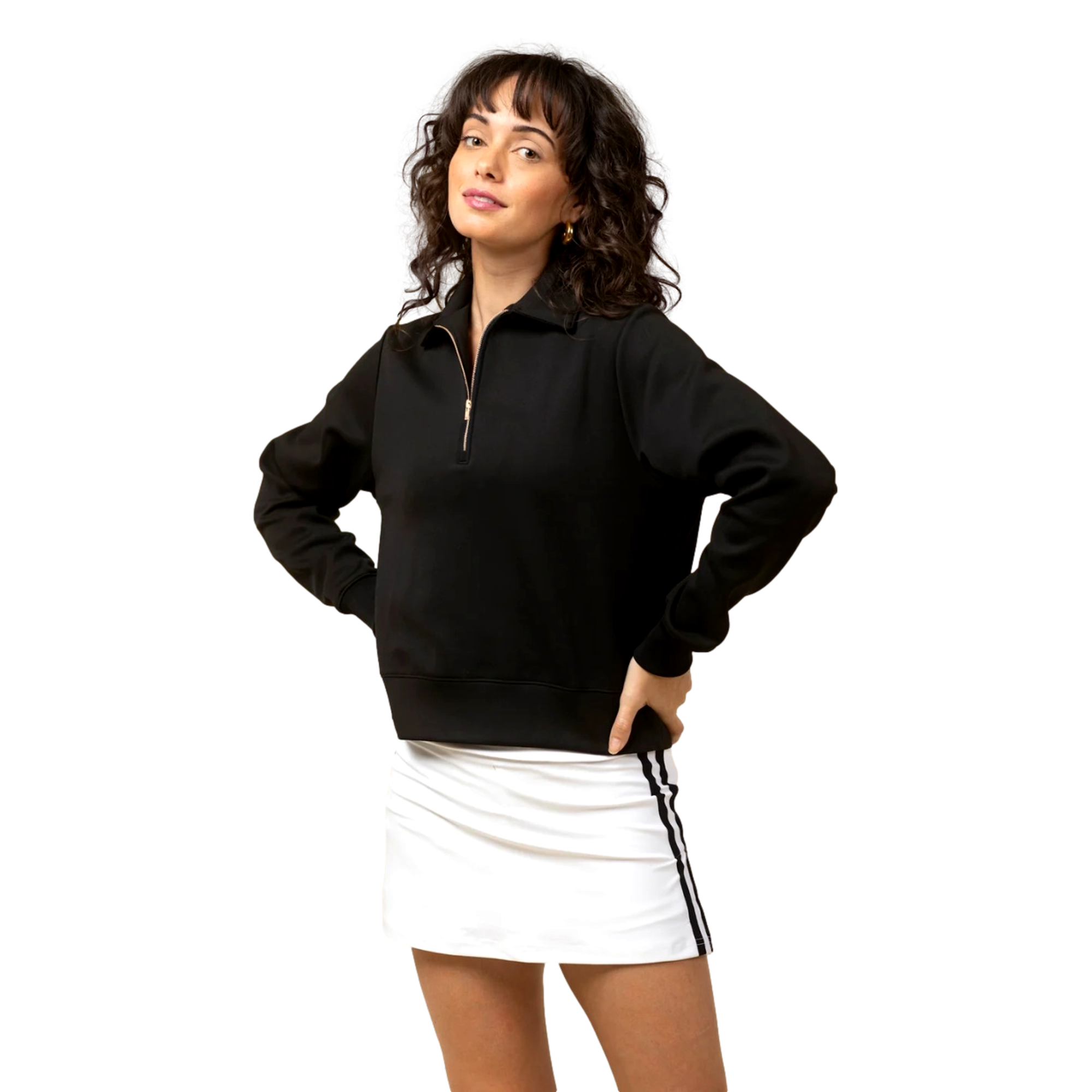 Chase French Terry Women's Golf Quarter Zip